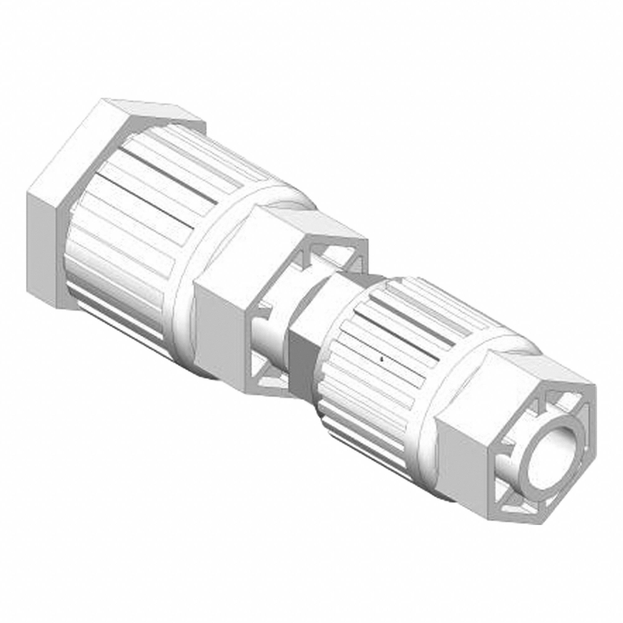 Fitting Union PFA Straight