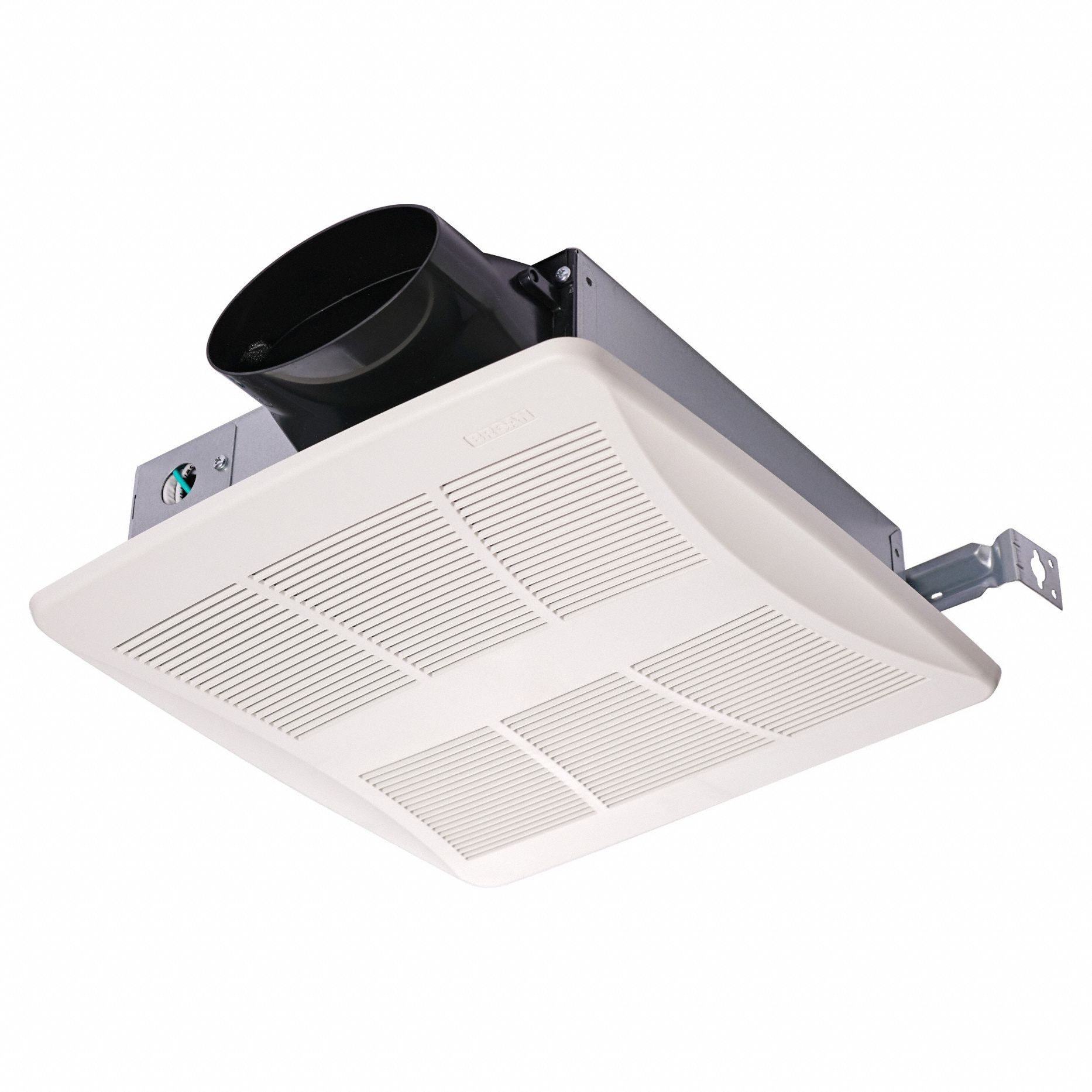 Ceiling/Wall, 51 cfm Max, Low Profile Bathroom Exhaust Fan 805Y53LP510R Grainger