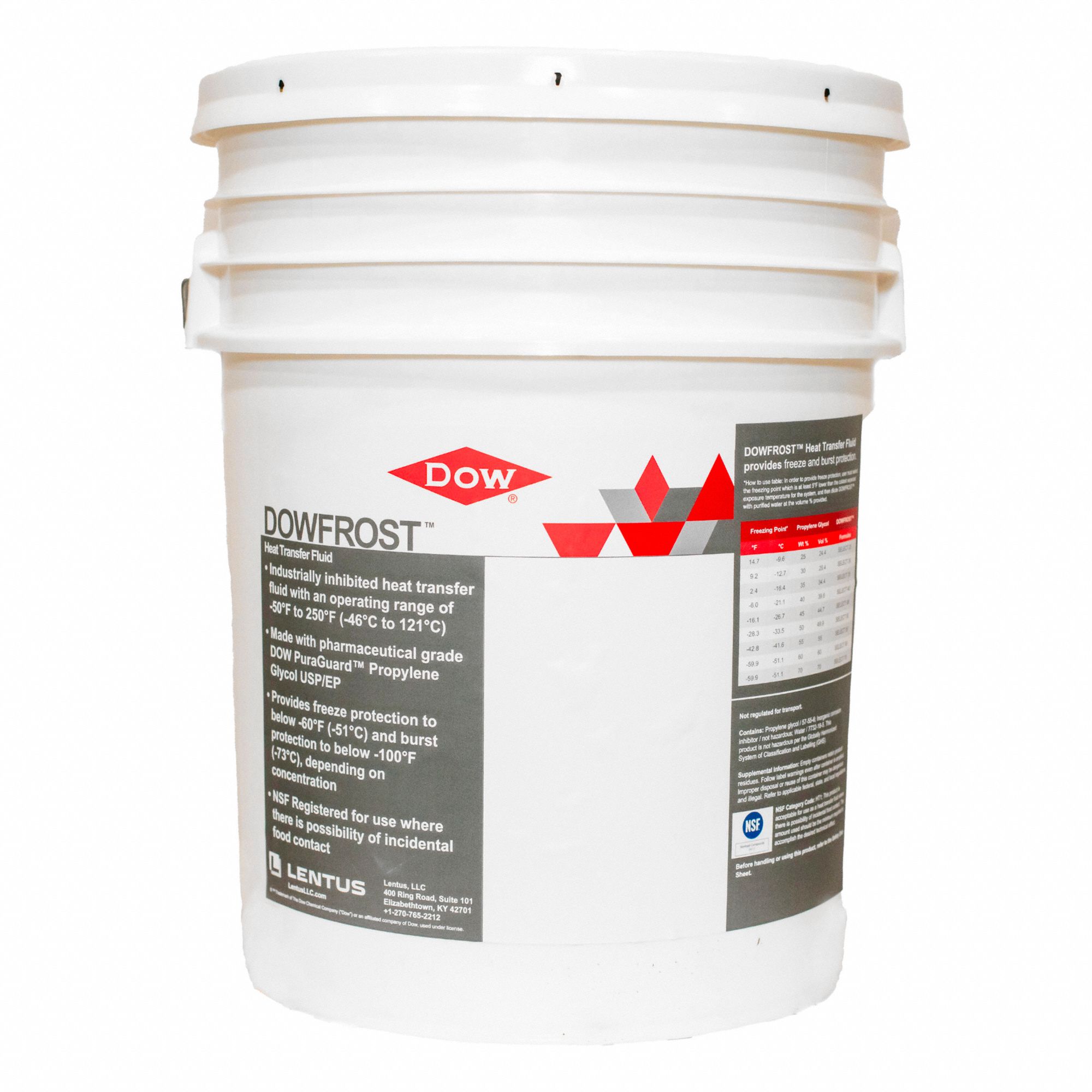 PROPYLENE GLYCOL,DOW TM,5 GAL