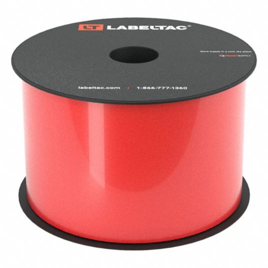 3 in x 75 ft, Vinyl, LabelTac Pro Model Reflective Supply - 414LG0 ...
