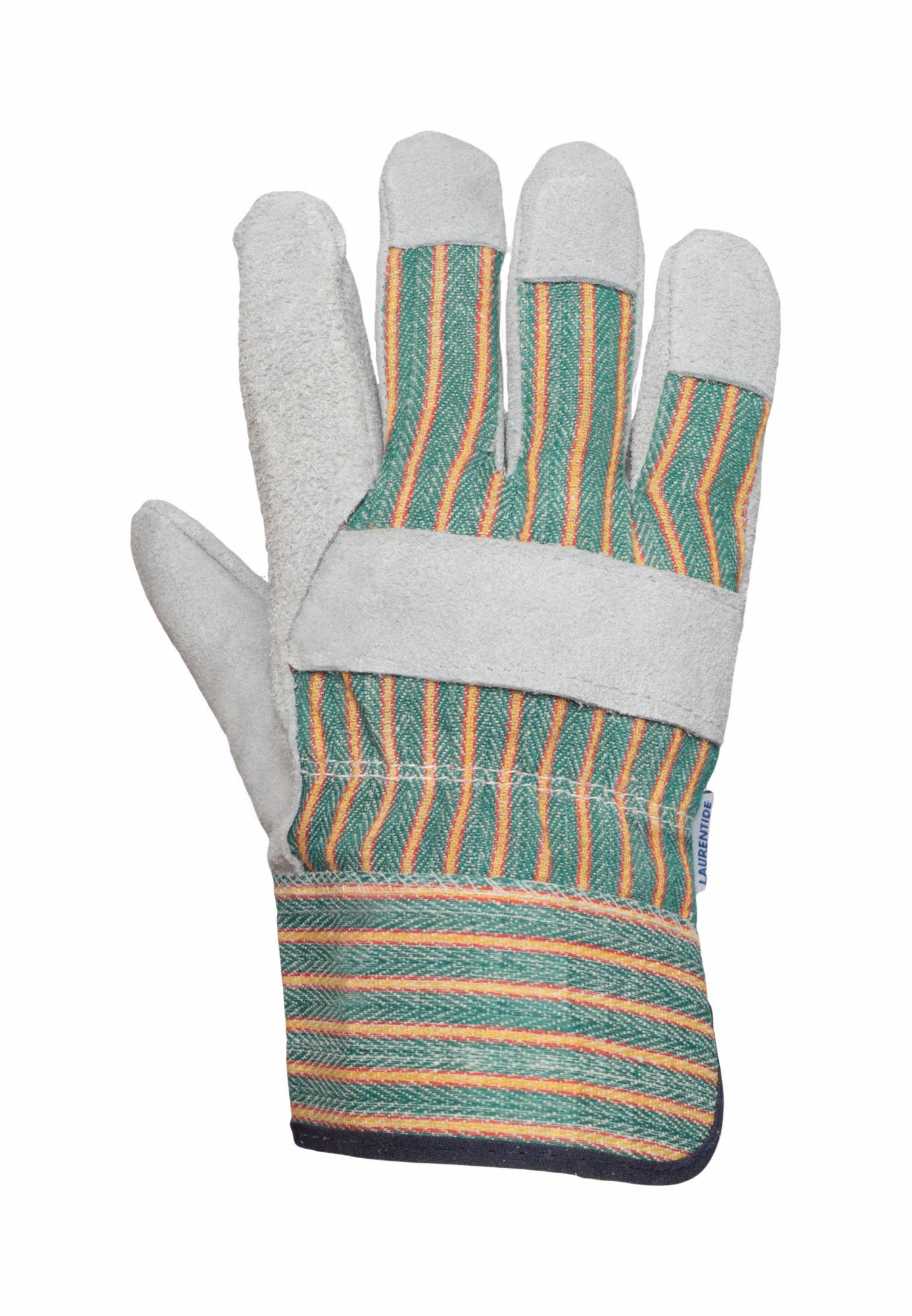 GANTS CUIR FENDU PAUME DOUBLEE