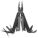 MULTI TOOL, LOCKING, 19 TOOLS, 19 FUNCTIONS, BLACK, STAINLESS STEEL, NYLON, HARD ANODIZED AL