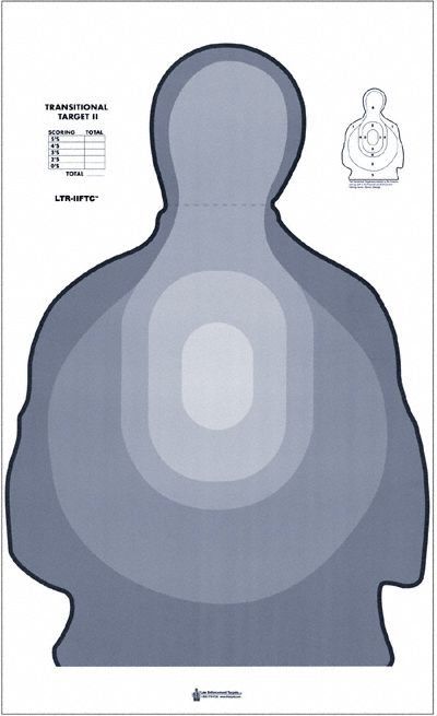 FLETC Modified LTR-II Target PK100