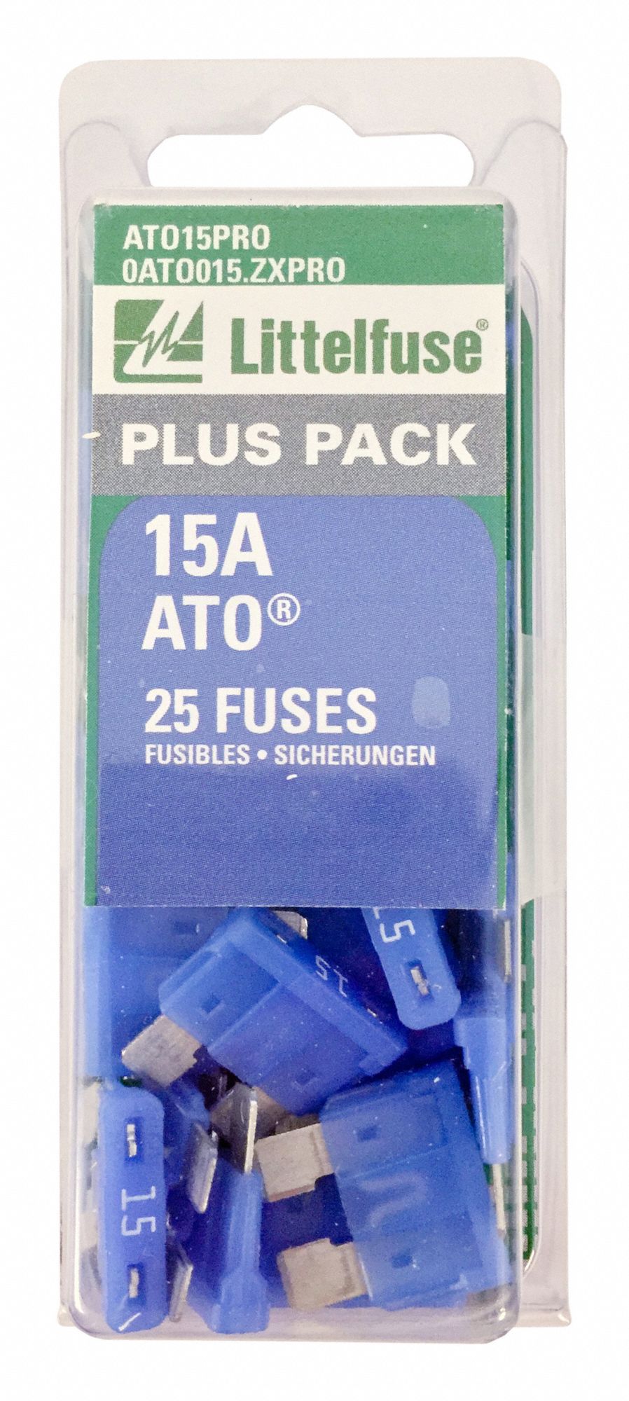 AUTOMOTIVE FUSE, ATO SERIES, 32 V DC, 15 AMPS, RED