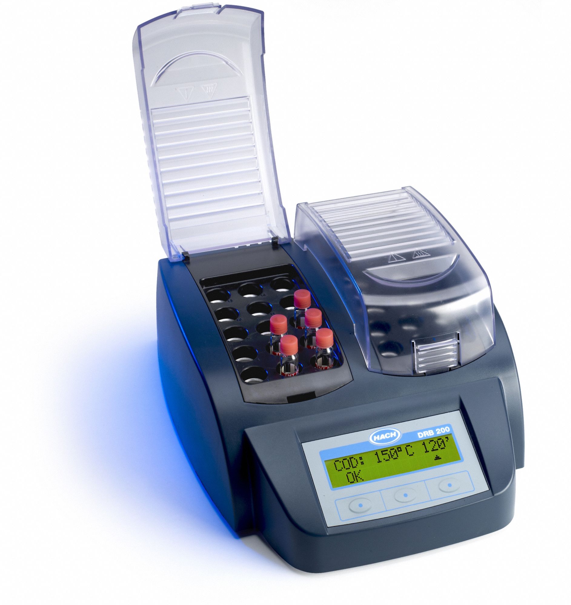 Water Testing Equipment & Meters: (21) 16 mm Vials/(4) 20 mm Vials Cuvettes, 115V AC, CE/cTUVus
