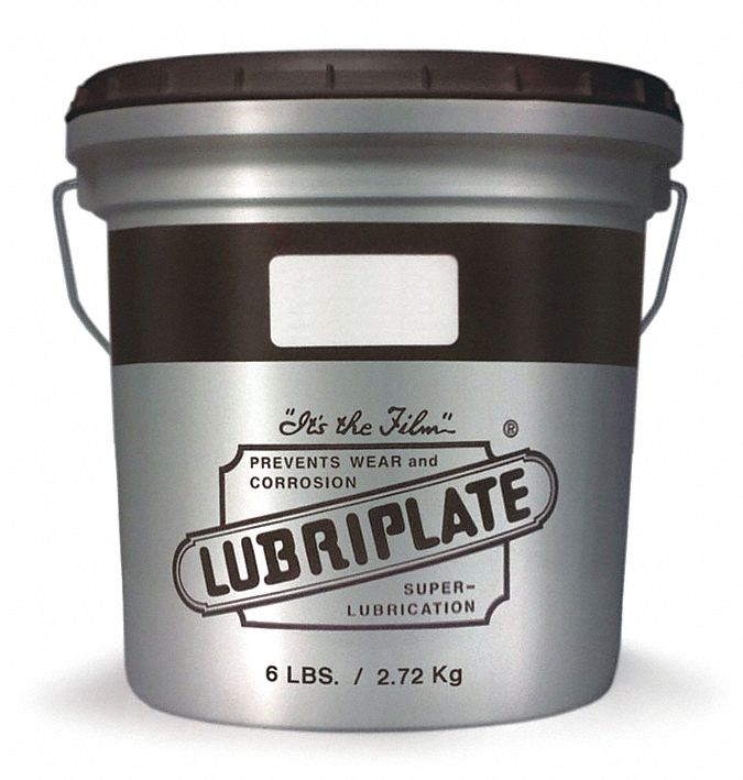 GREASE, LUBRIPLATE 105 SERIES, 359.6 ° C FLASH POINT, WHITE, 6 LBS, MINERAL OIL/CALCIUM ANHYDROUS