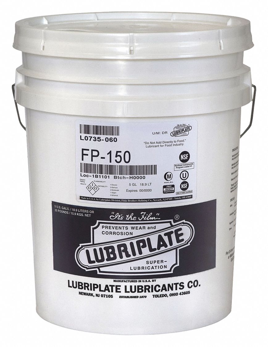 LUBRICATE OIL FP-150 PAIL 5 GAL