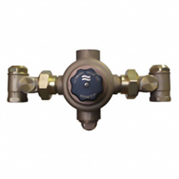 Leonard Valve 1 In Inlet Size 1 14 In Outlet Size Wax Master Mixing Valve 802d61lv 982 Lf 1442
