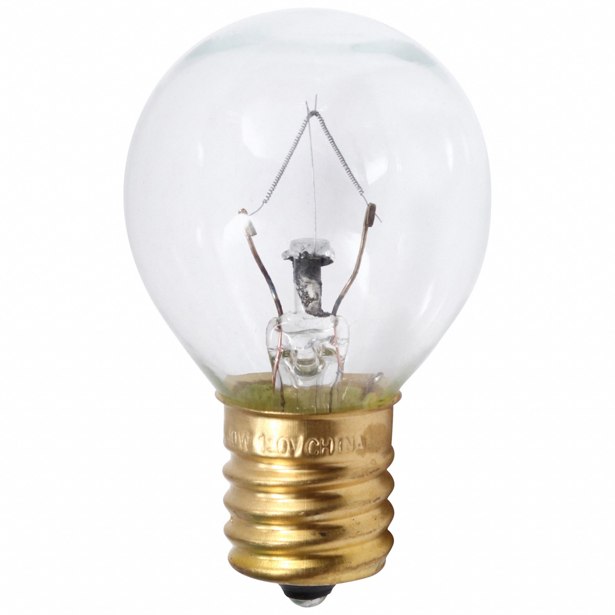 INCANDESCENT BULB, 440 LM, 40 WATTS, 120V, 2.313 IN LENGTH, INTERMEDIATE SCREW (E17), S11 SHAPE