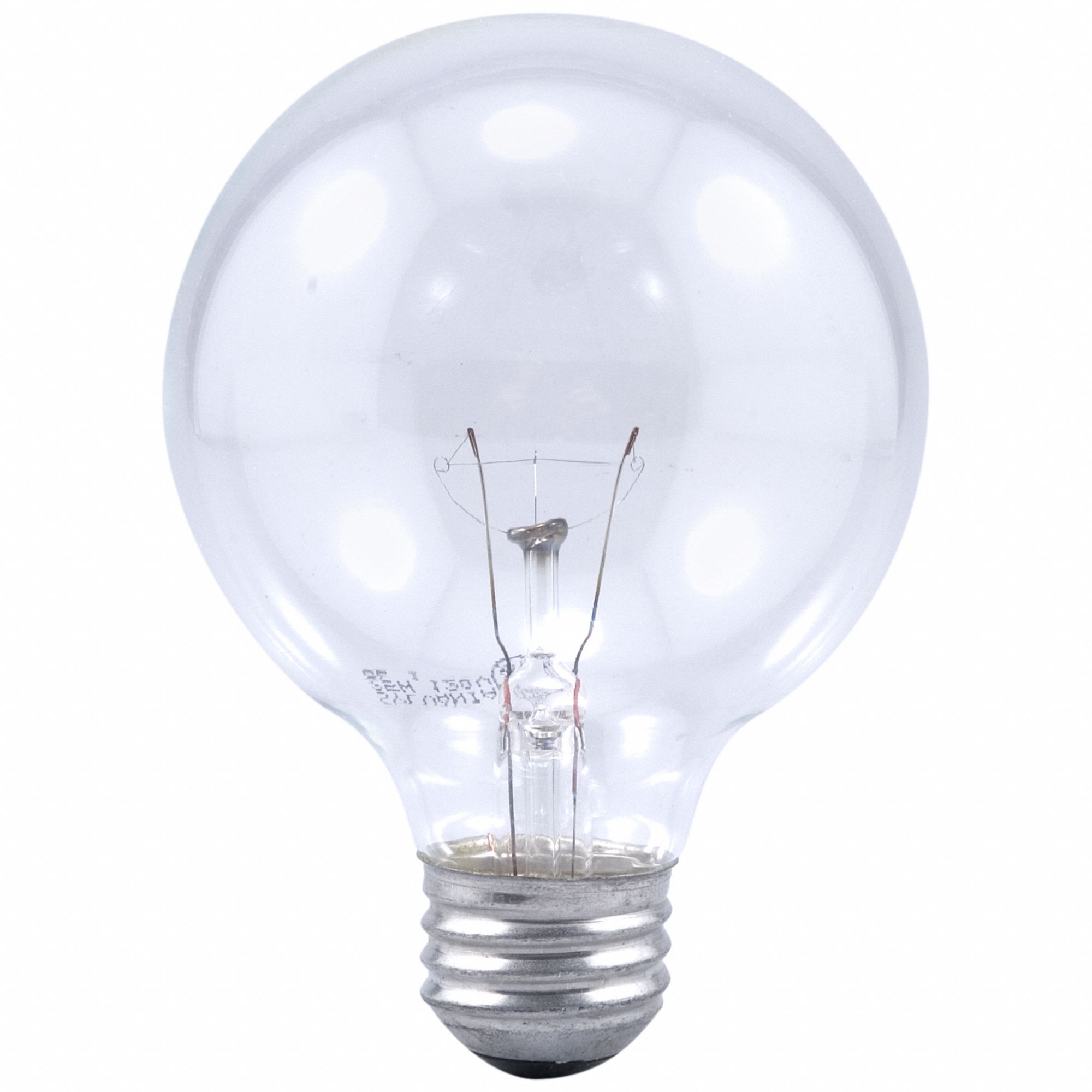 AMPOULE INCANDESCENTE, 145LM, 25W, 120V, TEMPÉRATURE DE COULEUR 2850K, 4,4375PO LO, MOYENNE (E26), FORME G25