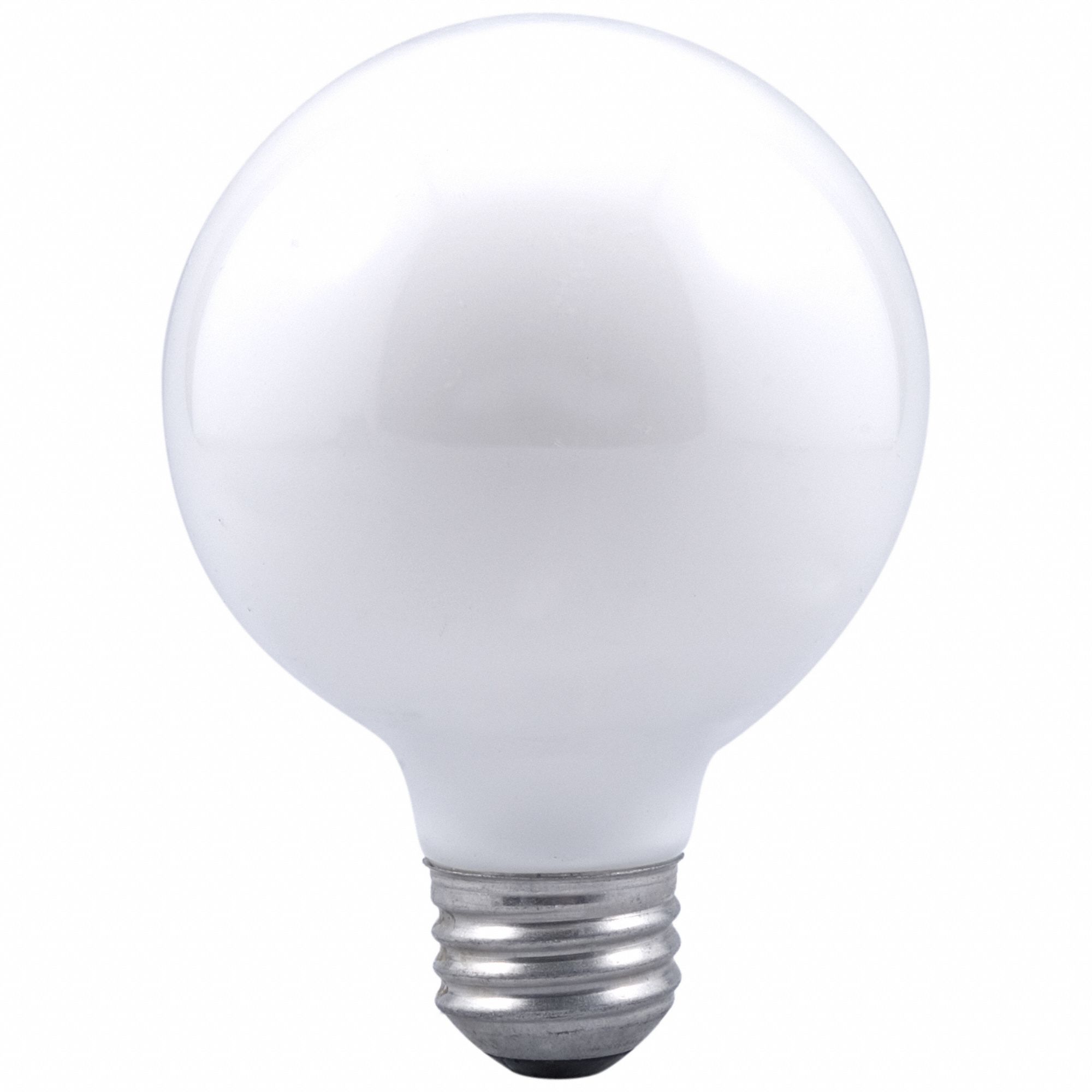 AMPOULE INCANDESCENTE, 150LM, 25W, 120V, TEMPÉRATURE DE COULEUR 2850K, 4,4375PO LO, MOYENNE (E26), FORME G25