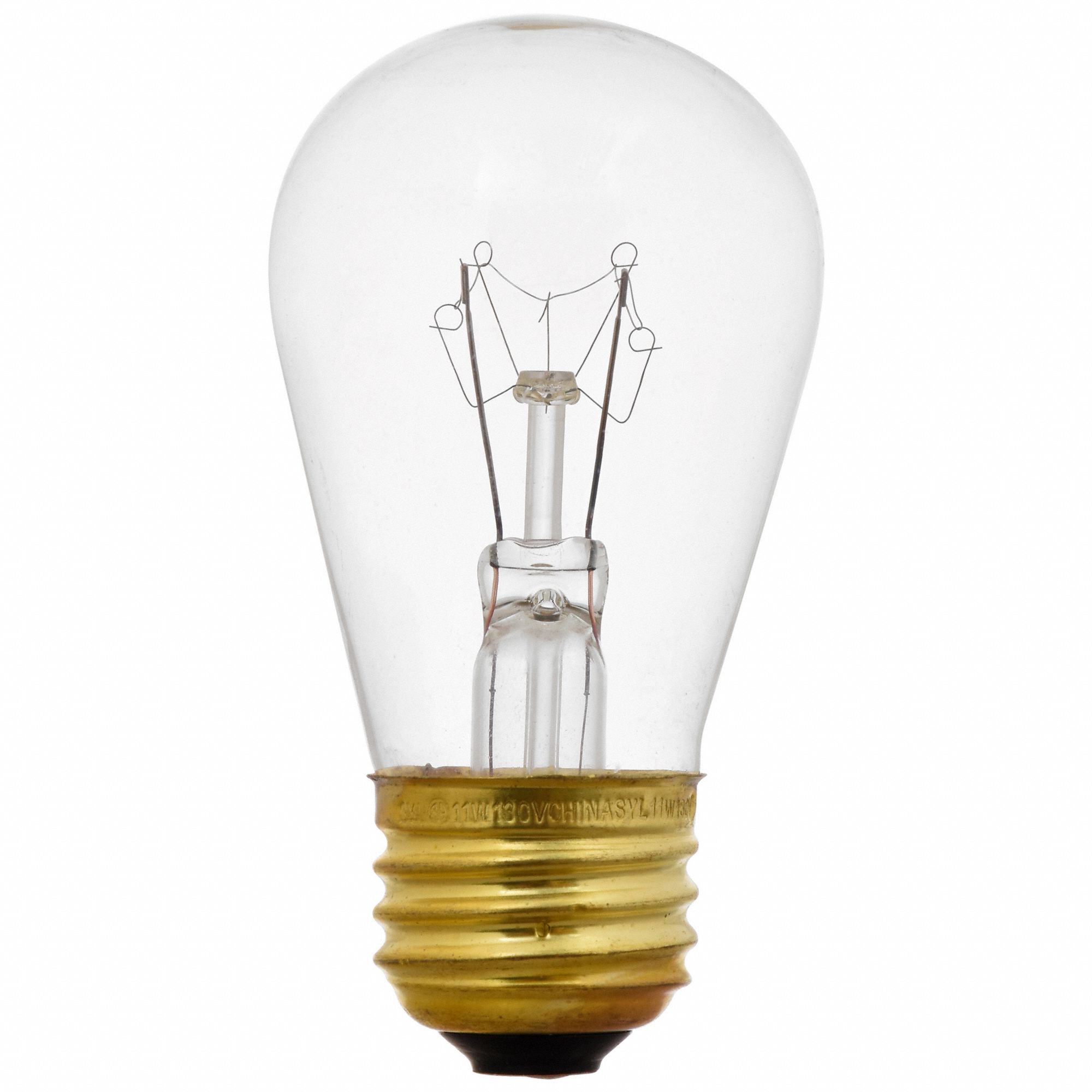 AMPOULE INCANDESCENTE, 70LM, 11W, 130V, TEMPÉRATURE DE COULEUR 2850K, MOYENNE (E26), FORME S14
