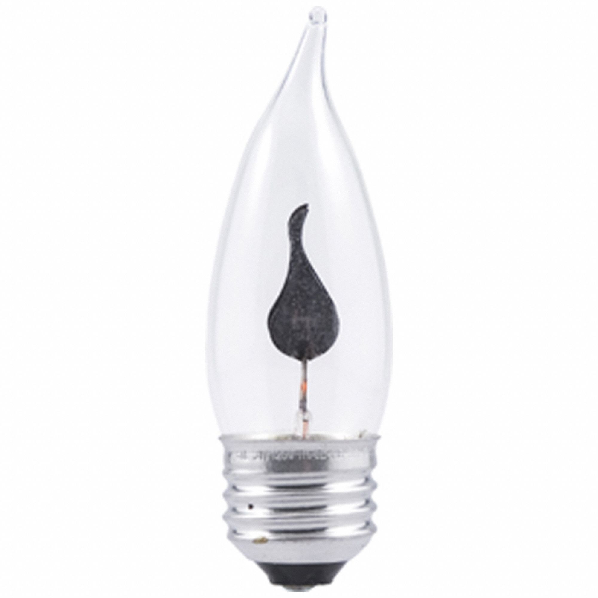 AMPOULE INCANDESCENTE, 160LM, 25W, 120V, TEMPÉRATURE DE COULEUR 2850K, MOYENNE (E26), FORME CA10