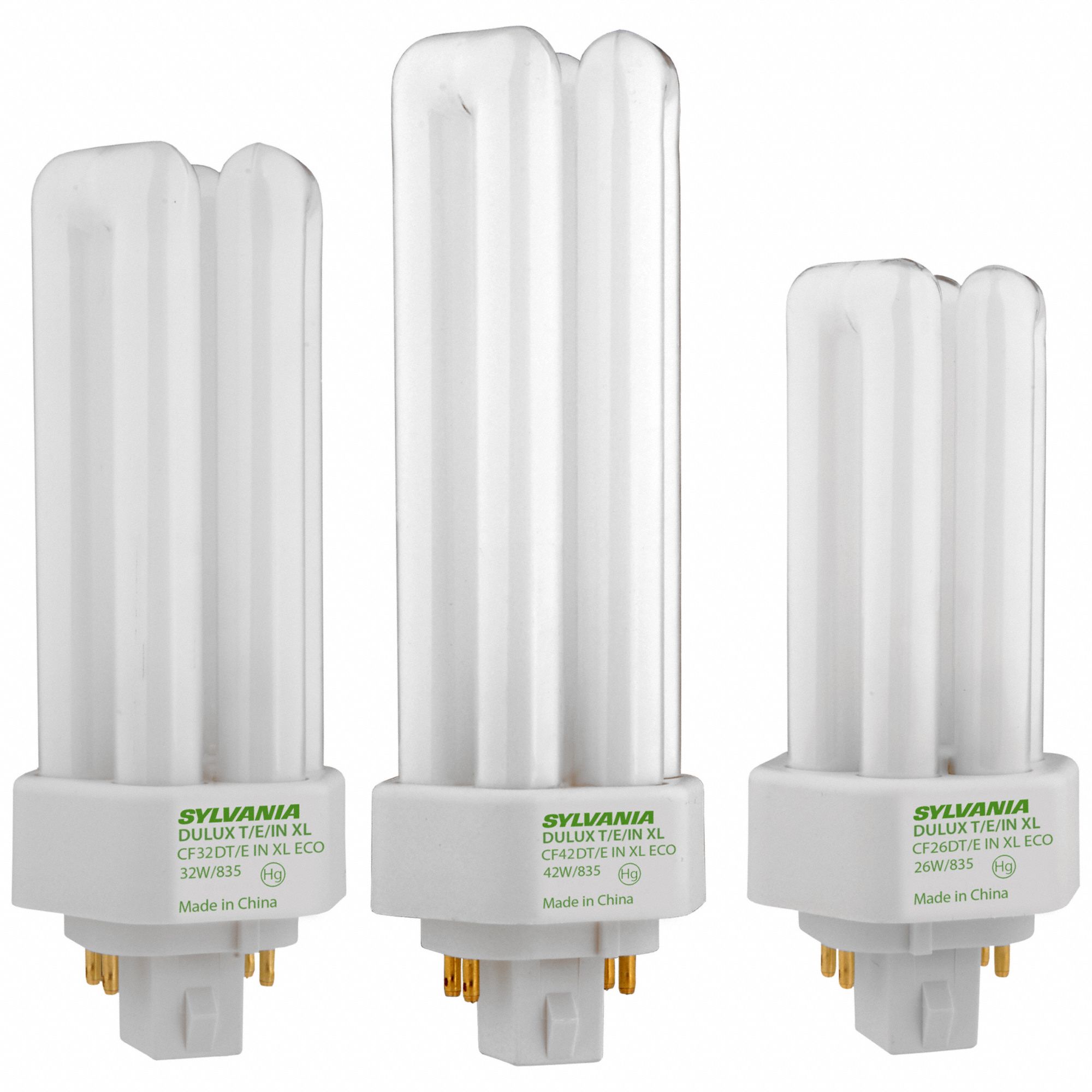 FLUORESCENT BULB, 850 LM, 21 WATTS, 72V, 3,500K COLOUR TEMPERATURE, GX24Q-3, T2 SHAPE