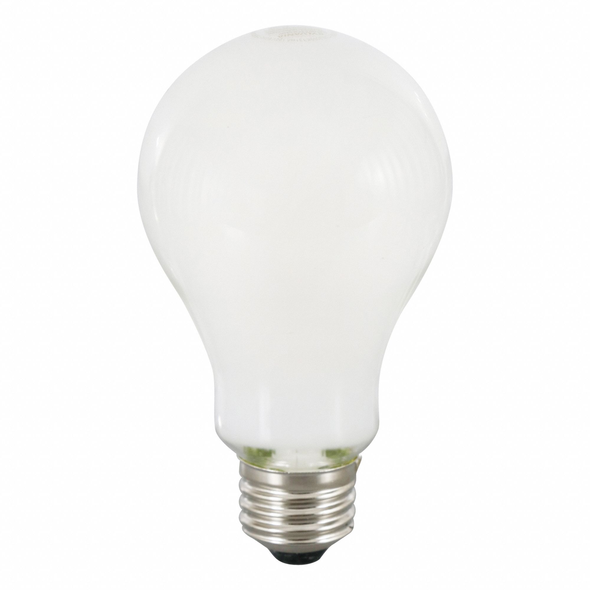 LED BULB, 1600 LM, 15W, 120V AC, 3,000K, WARM WHITE/DAYLIGHT, 4.57 IN L, SHATTER-RESISTANT, E26, A21