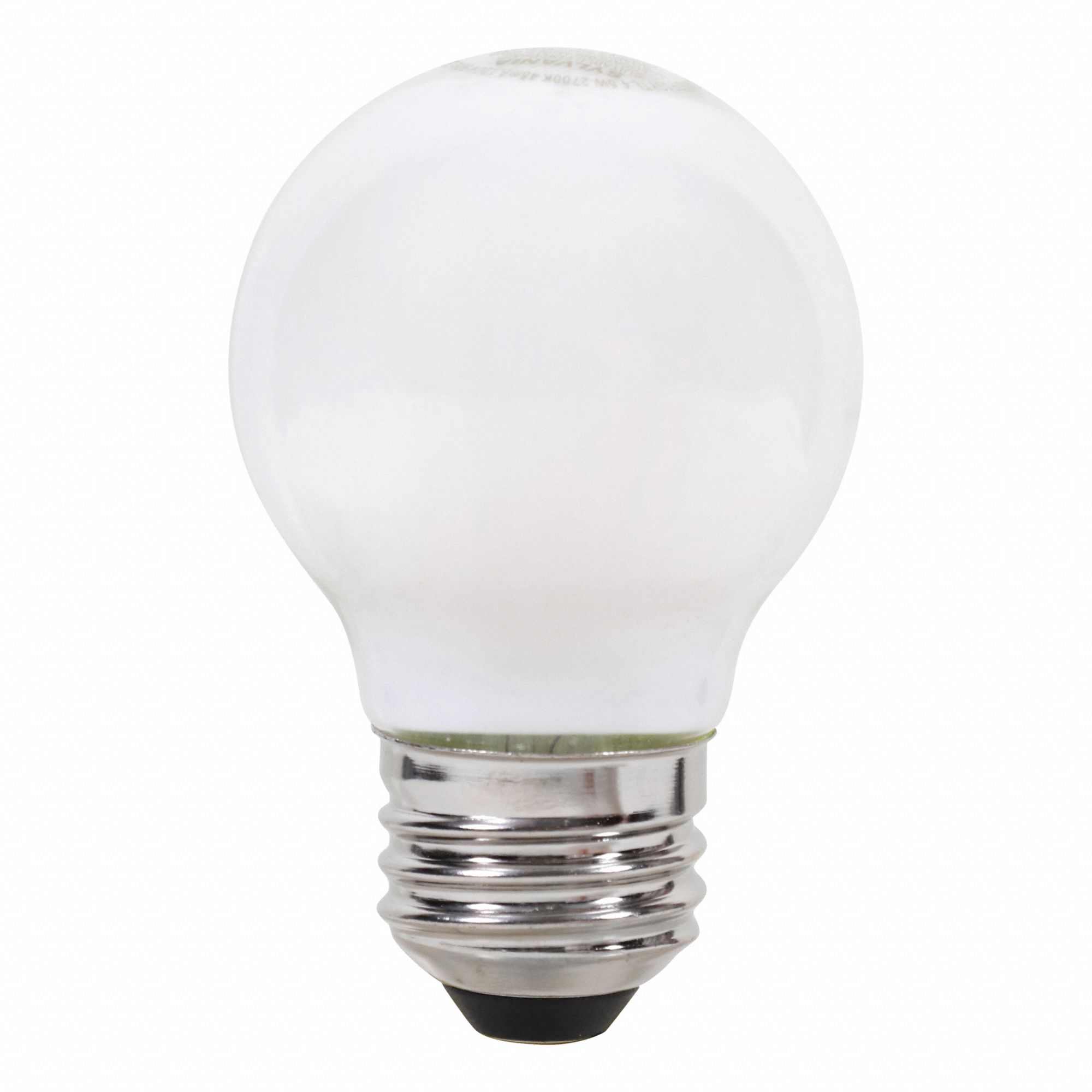 AMPOULE DEL, 350LM, 4,50W, 120VCA, 2700K, BLANC CHAUD/LUMIÈRE DU JOUR, 3,03PO L, INCASSABLE, E26, G16,5