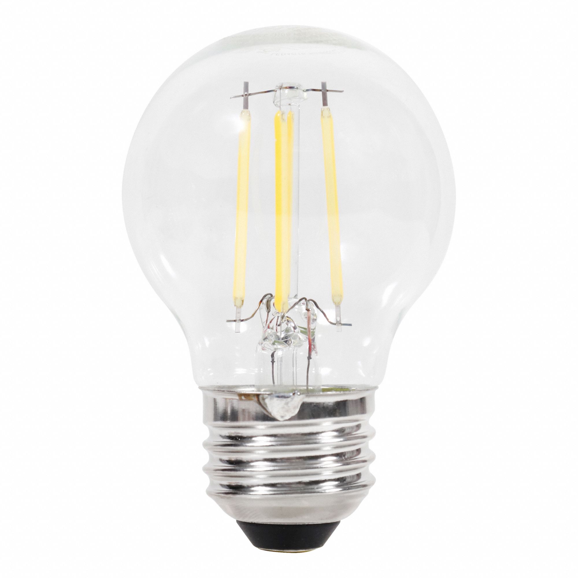 AMPOULE DEL, 350LM, 4W, 120VCA, 2700K, BLANC CHAUD/LUMIÈRE DU JOUR, 3,03PO L, INCASSABLE, E26, G16,5