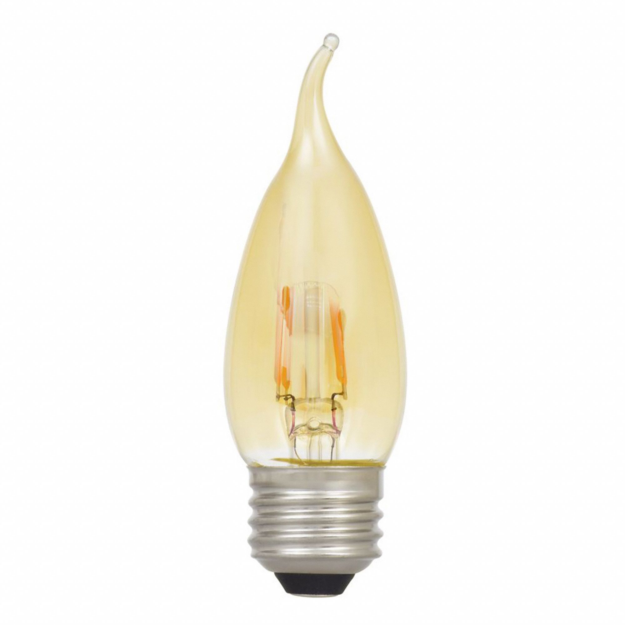 AMPOULE DEL VINTAGE, 360LM, 4W, 120VCA, 2175K, BLANC CHAUD/LUMIÈRE DU JOUR, INCASSABLE, E26, B10
