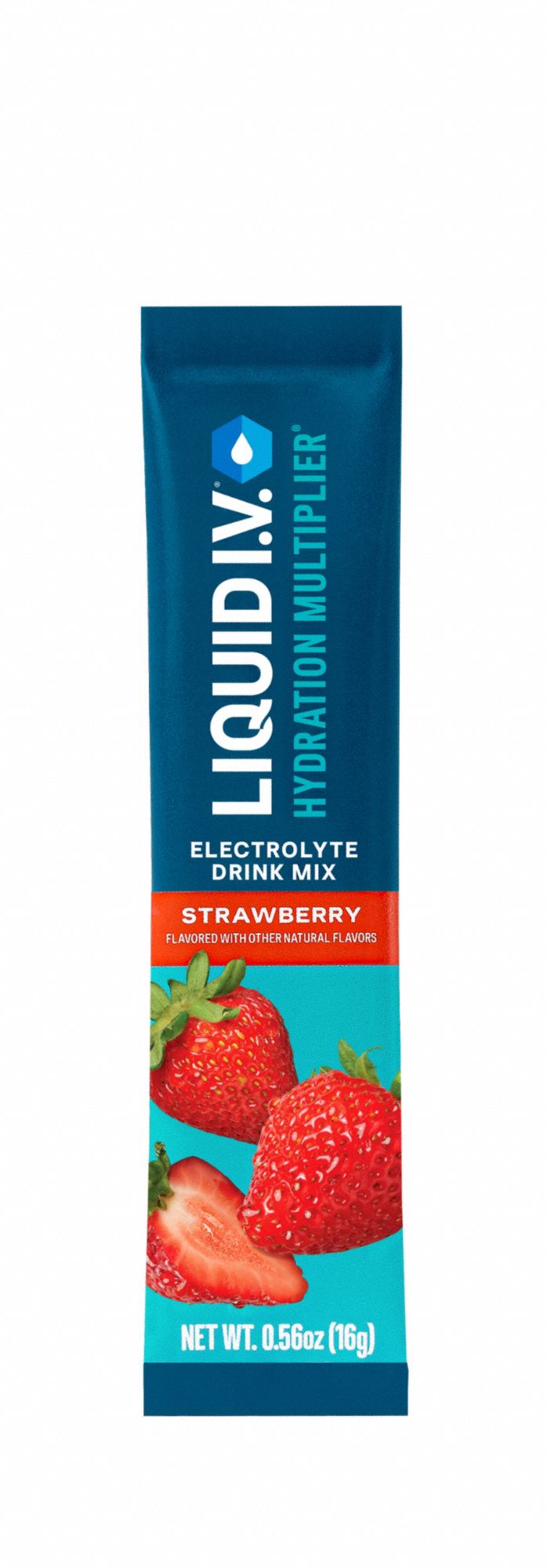 Sports Drink Mix: Strawberry, Single-Serve, 0.6 oz Concentrate Per Pack, 100 PK