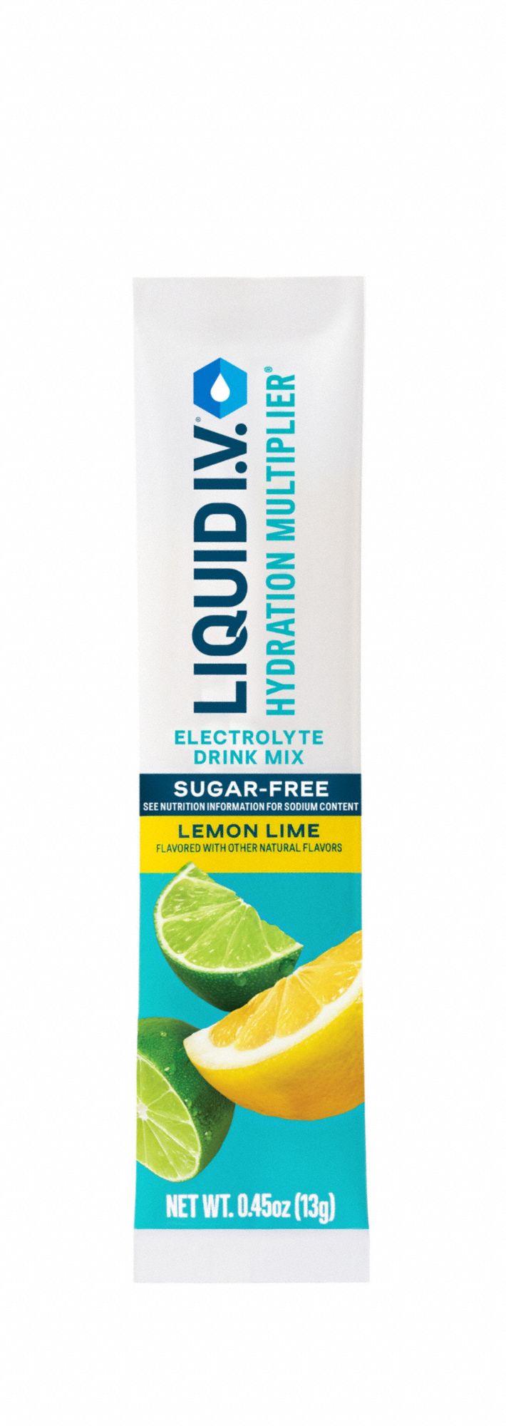 Sports Drink Mix: Lemon-Lime, Single-Serve, 0.5 oz Concentrate Per Pack, 100 PK