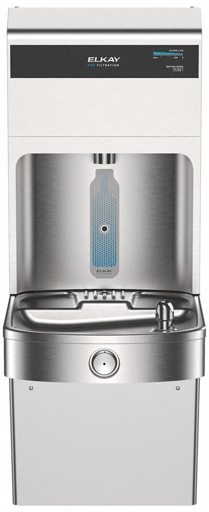 Bottle filling station
