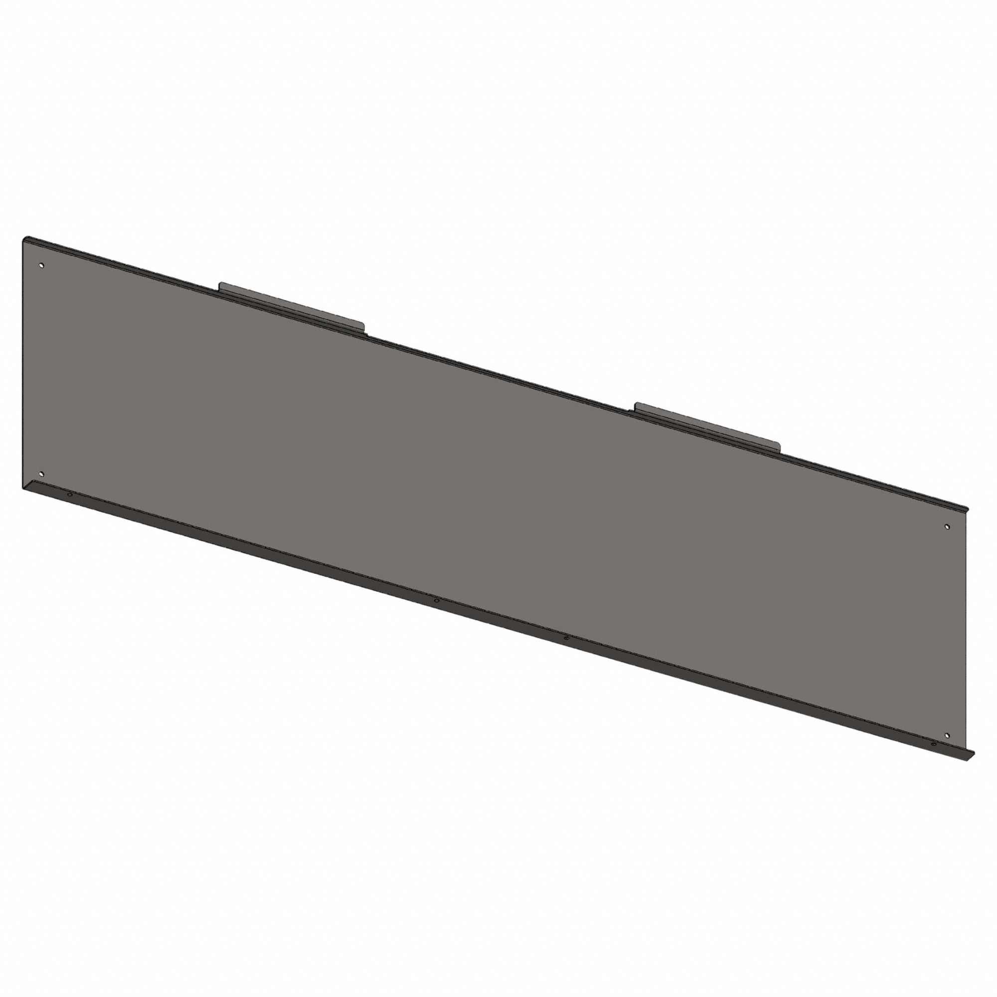 Wall Mounting Plate: 1/2 in x 50 3/4 in