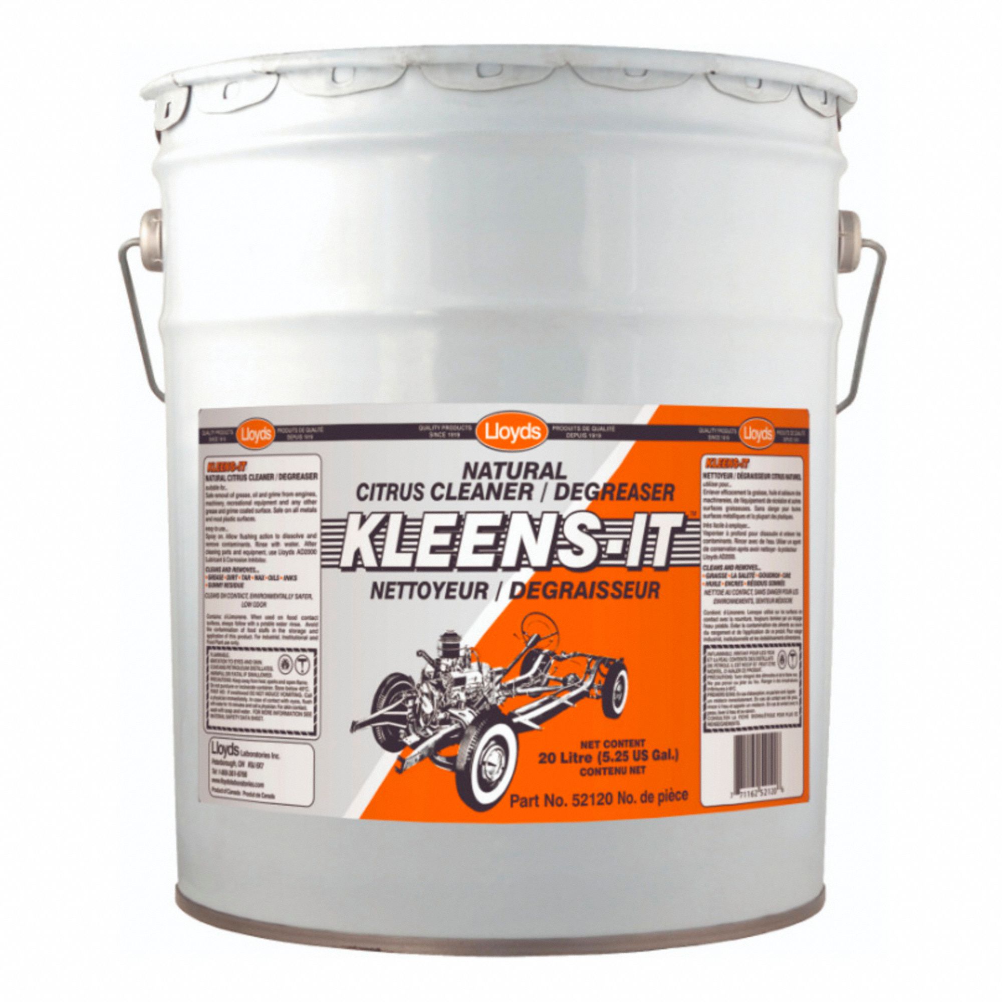 CITRUS BASE DEGREASER 20L PAIL