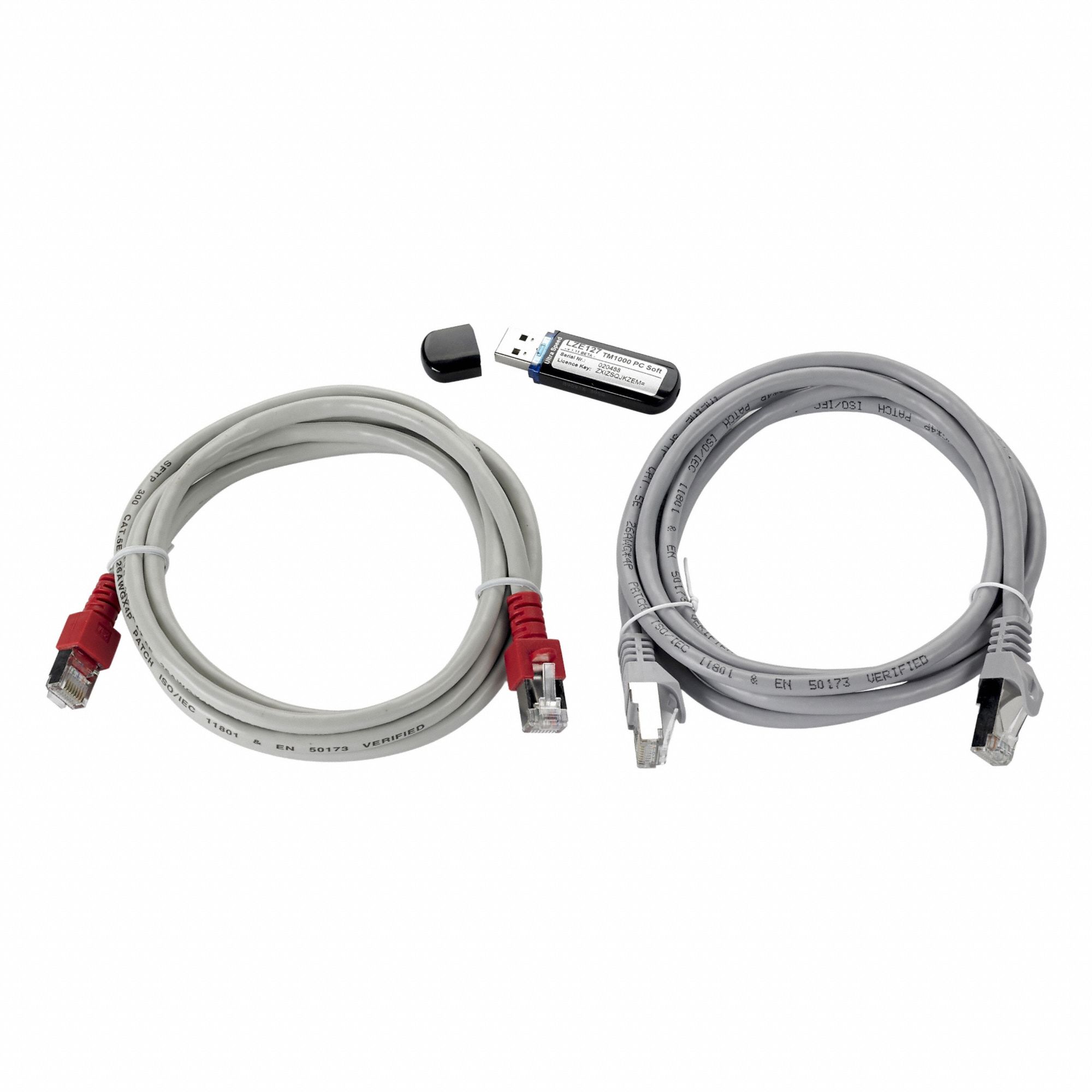 Water Testing Equipment & Meters: LZE127, Ethernet Cable, 1 3/4 in Overall Ht, 7 in Overall Dp