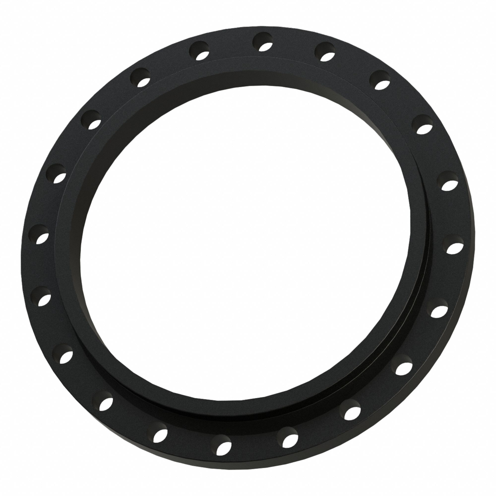 Lap Joint Flange: Carbon Steel, Reducing Threaded Flange, 20 in Pipe Size, 150
