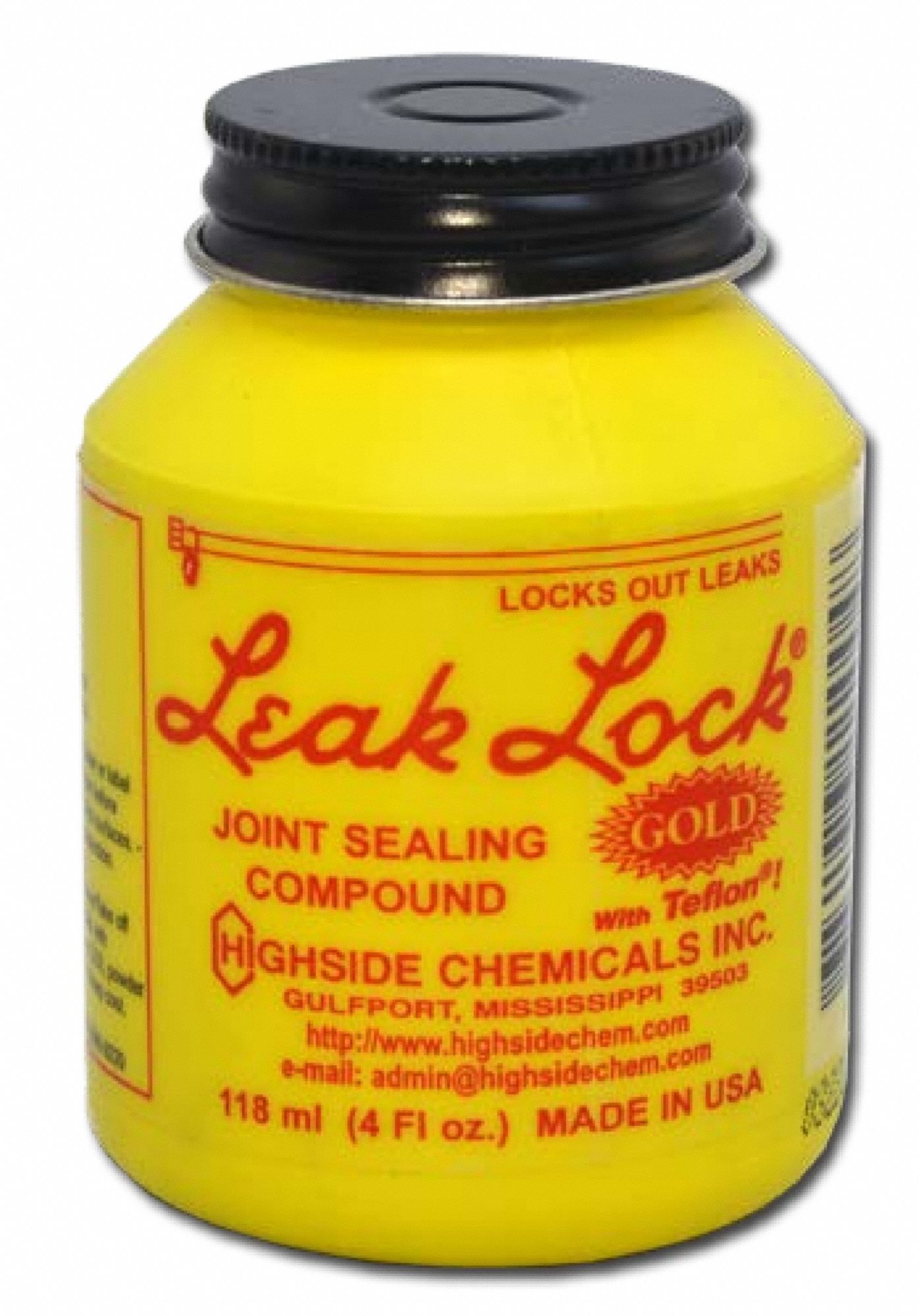 Joint Sealing Compound: 4 oz Size, Jar, Gold