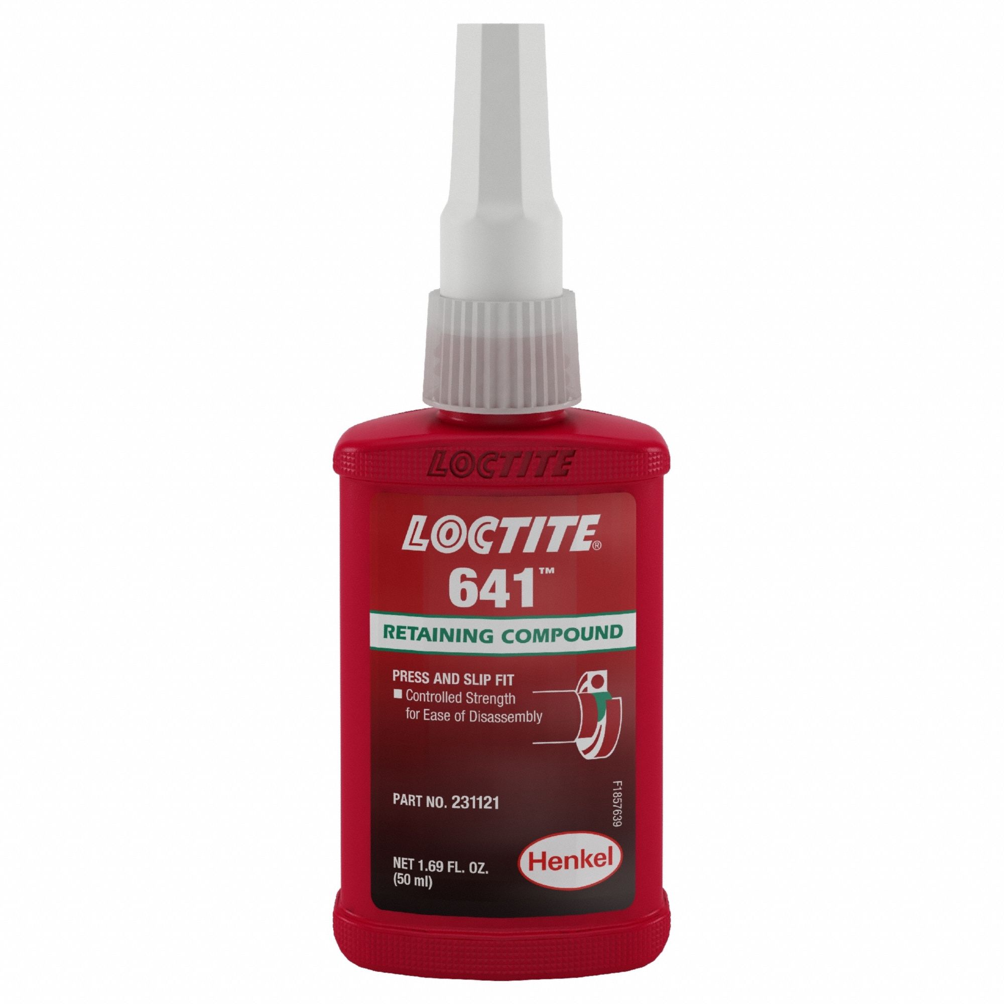 LOCTITE, 641, 1.7 fl oz, Retaining Compound - 810YU2|231121 - Grainger