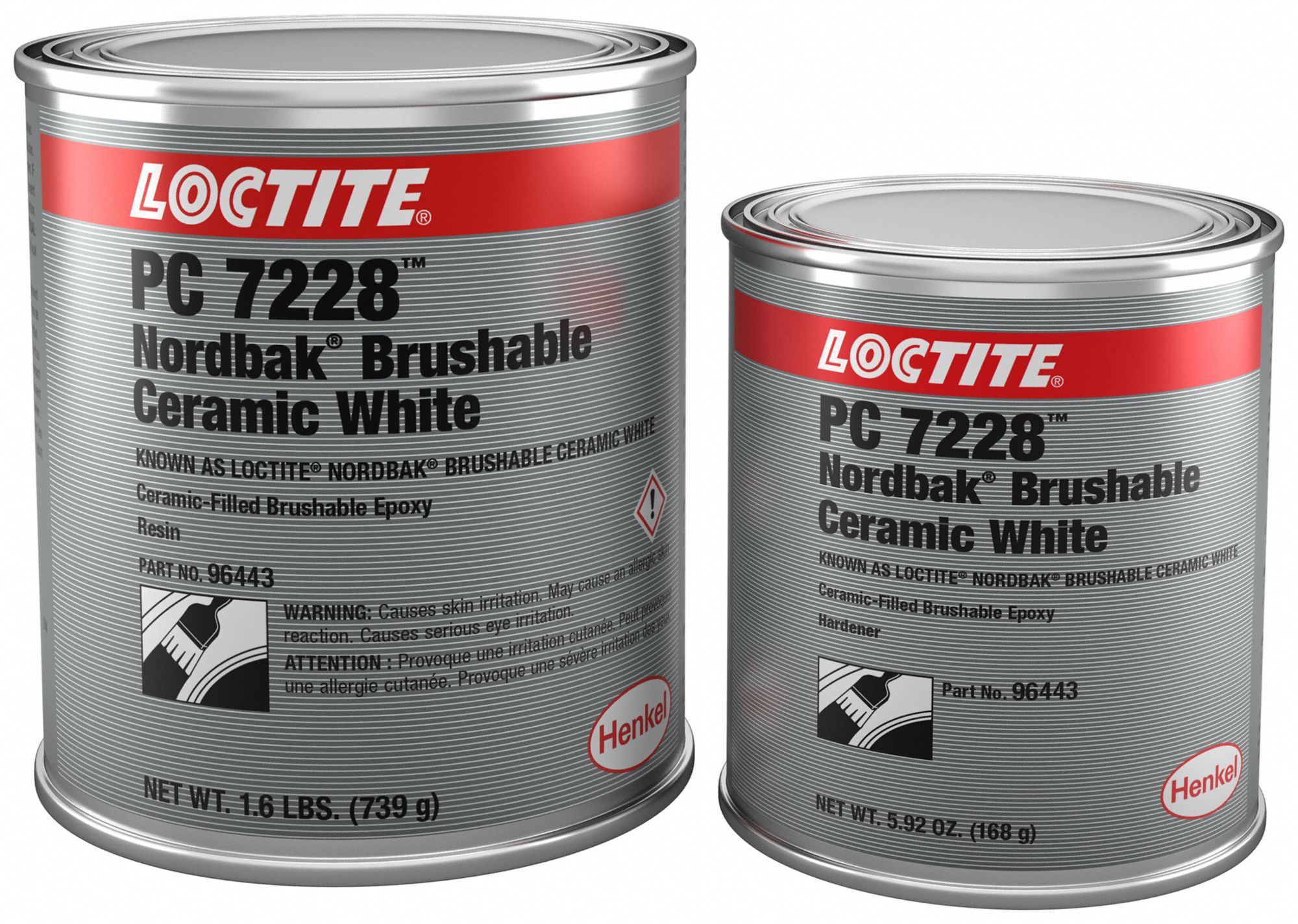 CERAMIC WHITE EPOXY,2 LB,WHITE,CAN