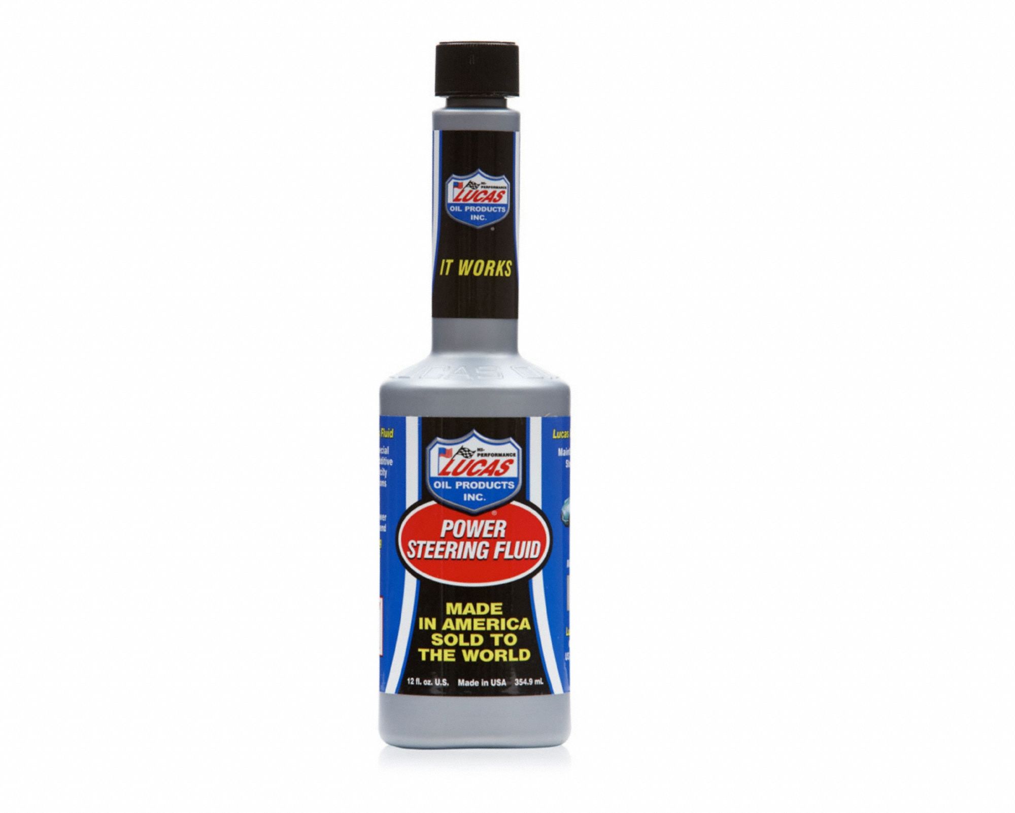 Additive: Power Steering Fluid, 12 fl oz Container Size, Conventional