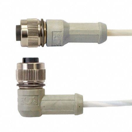 OMEGA Temperature Probe Extension Leads: Extension Cable, 205°C Max Temp °F, 205°C Max Temp °C (MPN M12CM-T24SSPC-SF-2). Key specifications — End 1 Connection Type: Standard Connector; End 2 Connection Type: Stripped Leads; End 1 Connection Gender: Female; Brand: OMEGA.