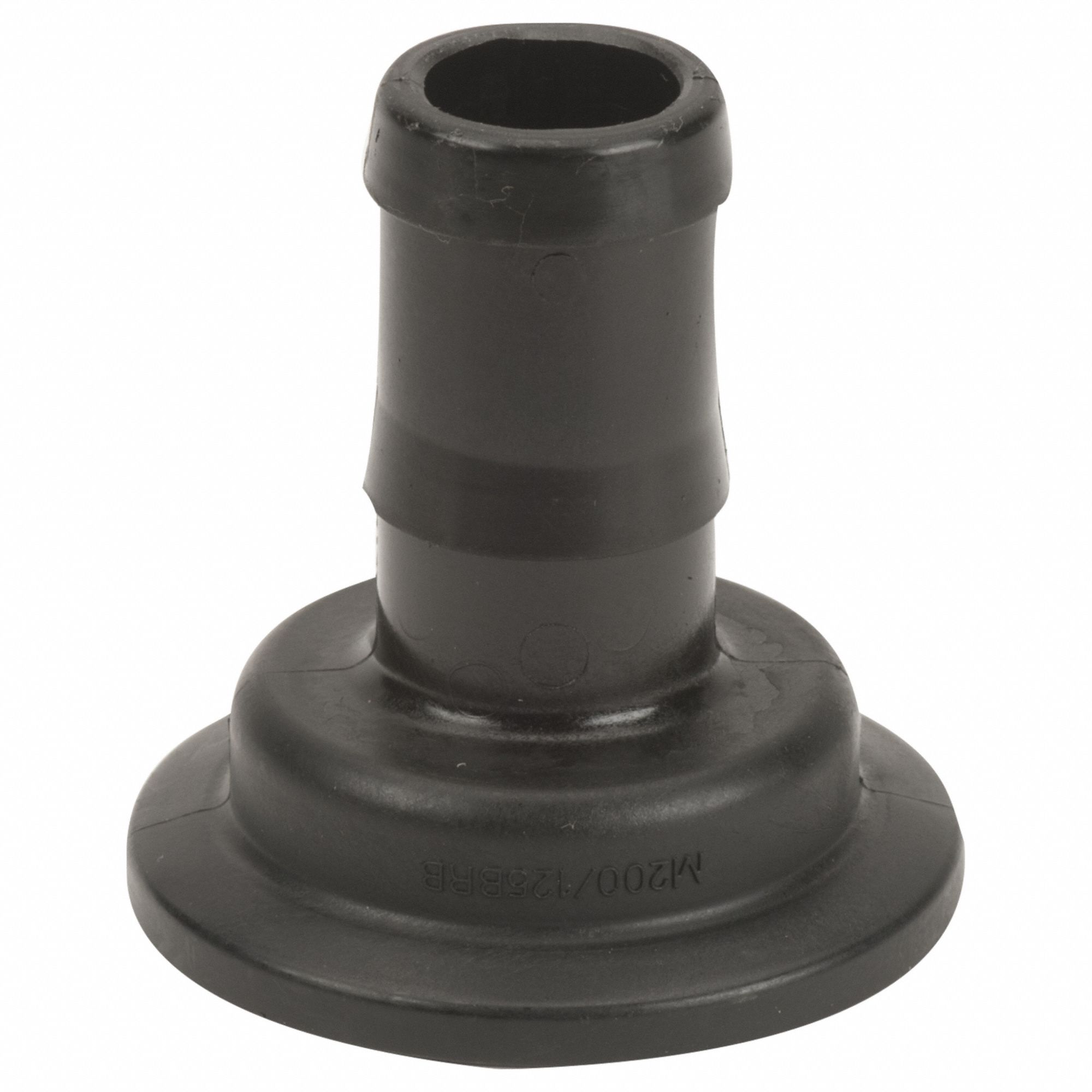 Pipe Coupling: Flange, 2 in x 1 1/4 in Fitting Pipe Size, Schedule 80, Flange x Male, Black
