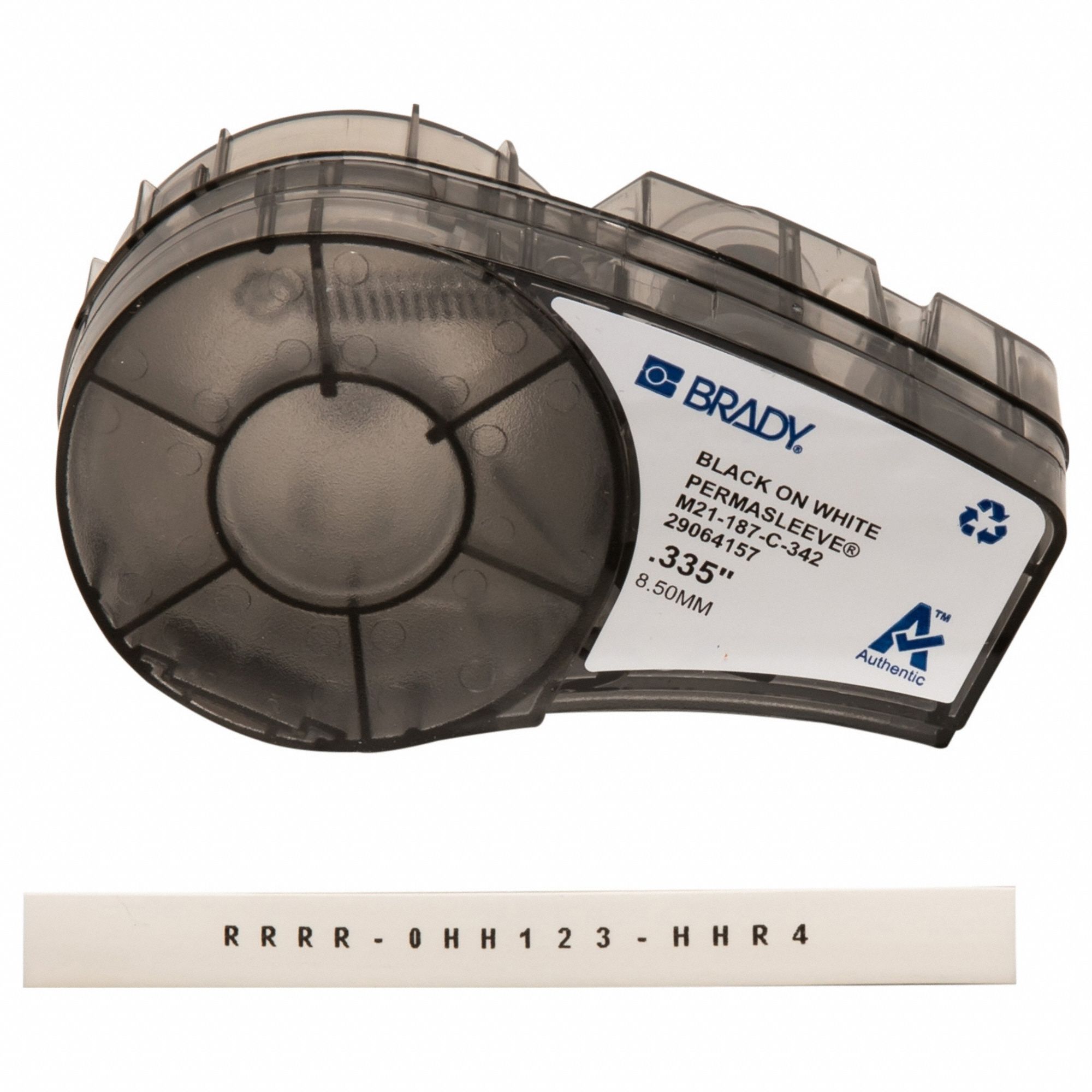 21/64 in, 3/8 in x 7 ft, Continuous Label Roll Cartridge - 3PXV6 