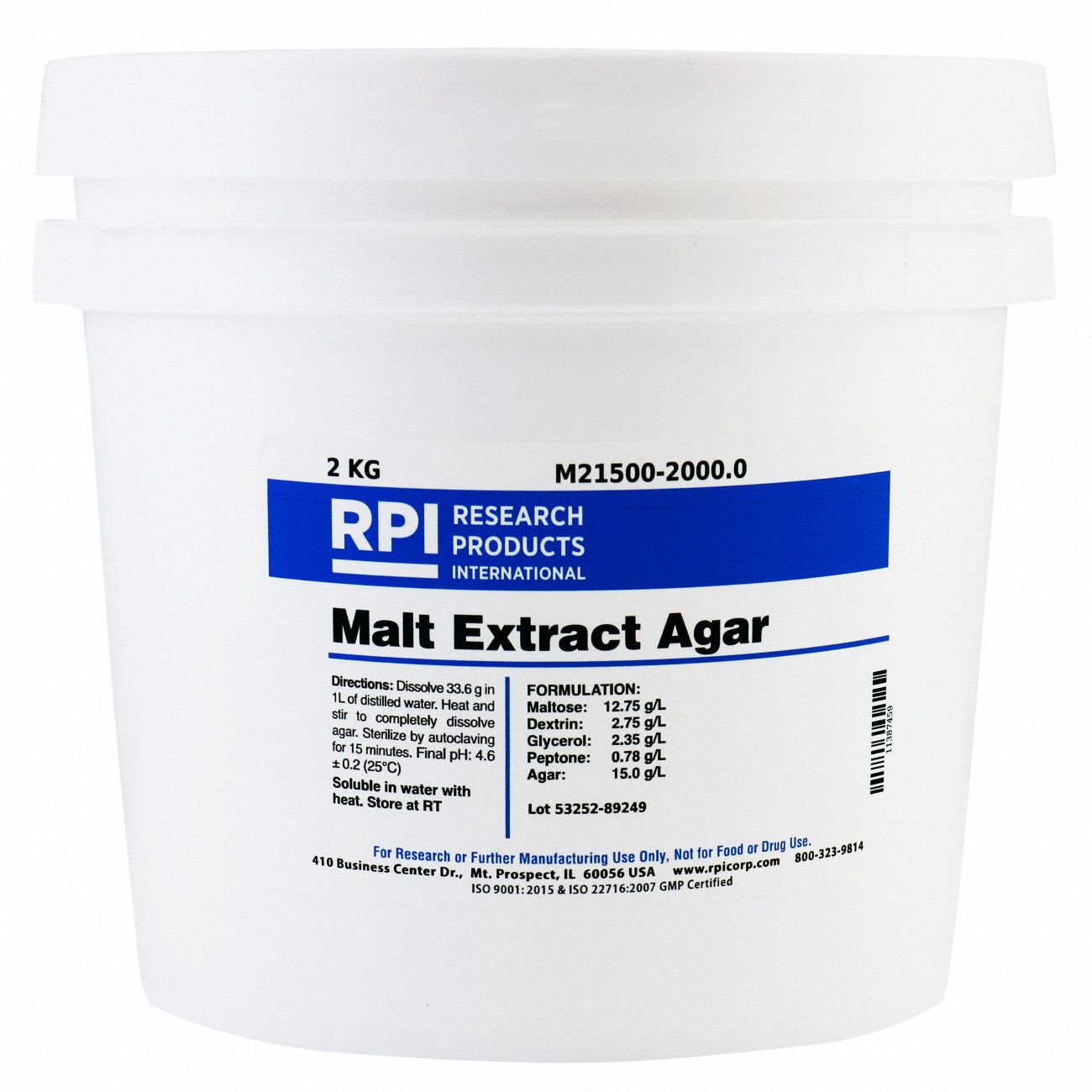 Malt Extract Agar, 2kg