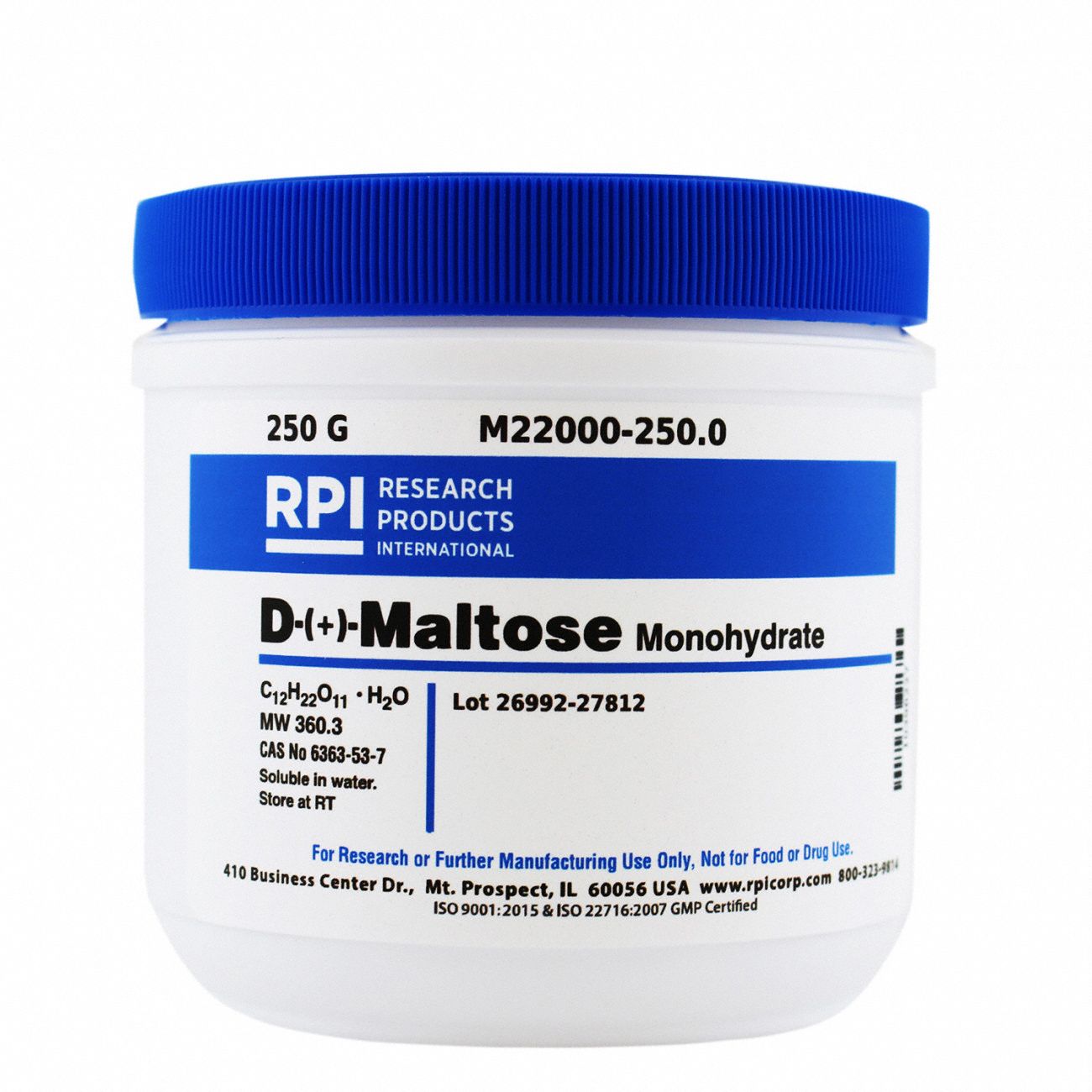 D-(+)-Maltose Monohydrate, 250g