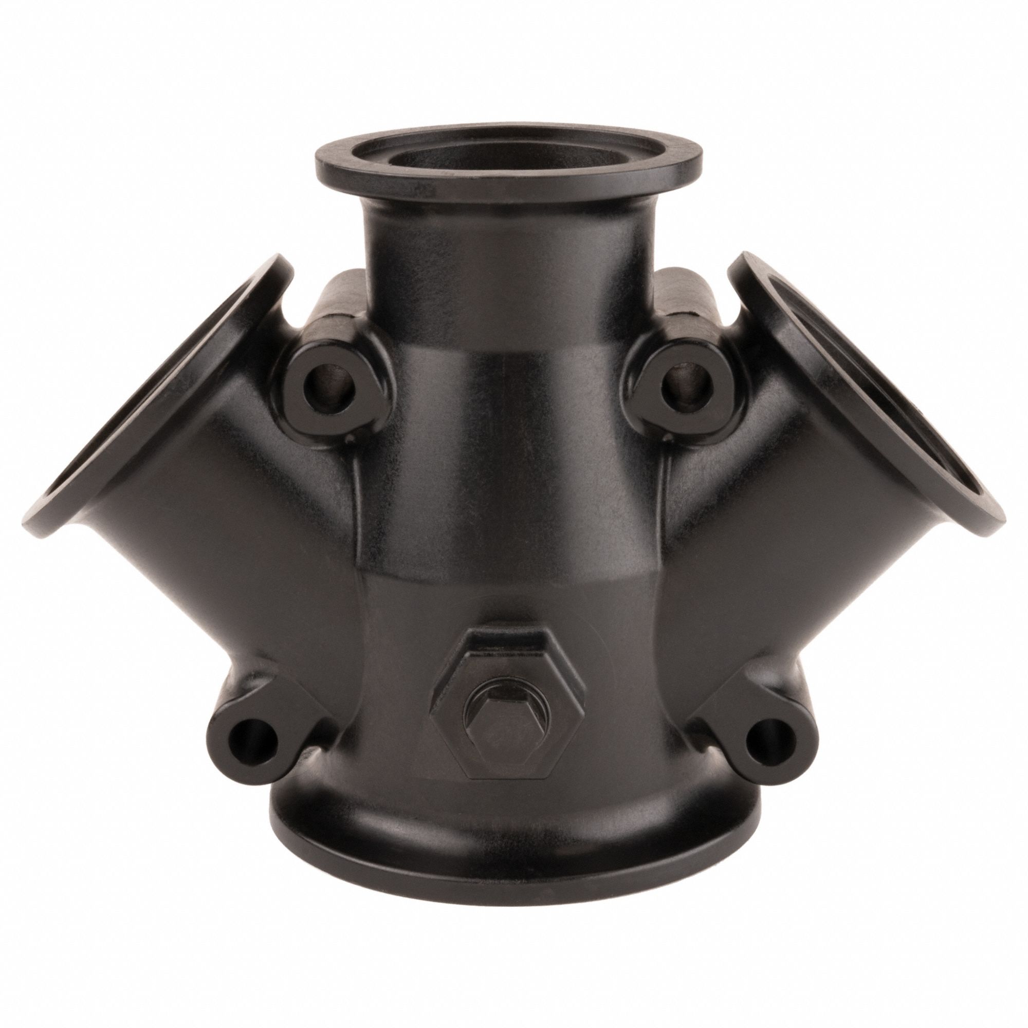 Pipe Flange: Flange, 3 in Fitting Pipe Size, Schedule 80, Black, 300 psi Max Op Pressure