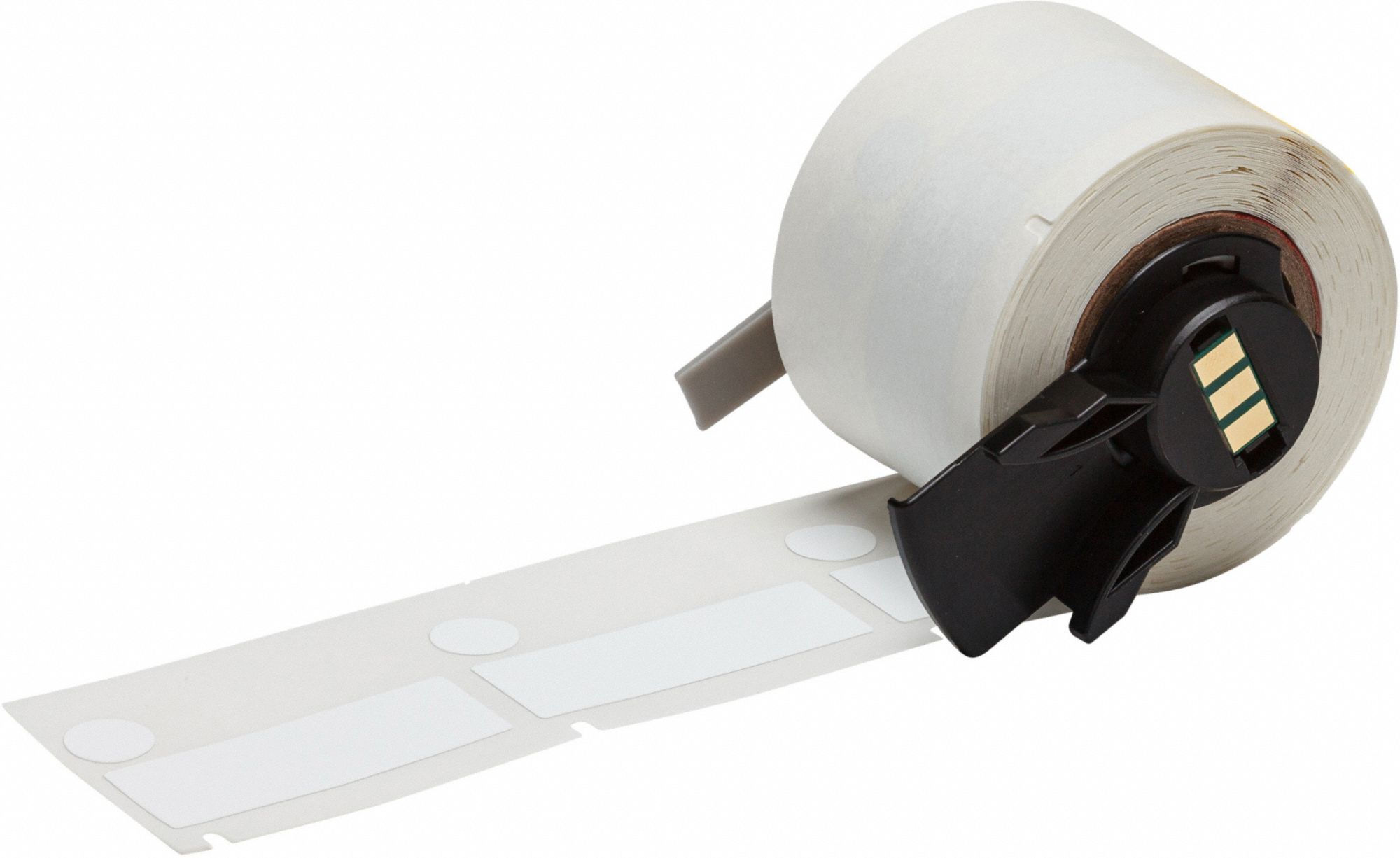 Pre-Cut Label Stock Roll: Rectangle, 1/2 in x 1/2 in, 1/2 in x 1/2 in, Cryogenic Autoclavable Nylon