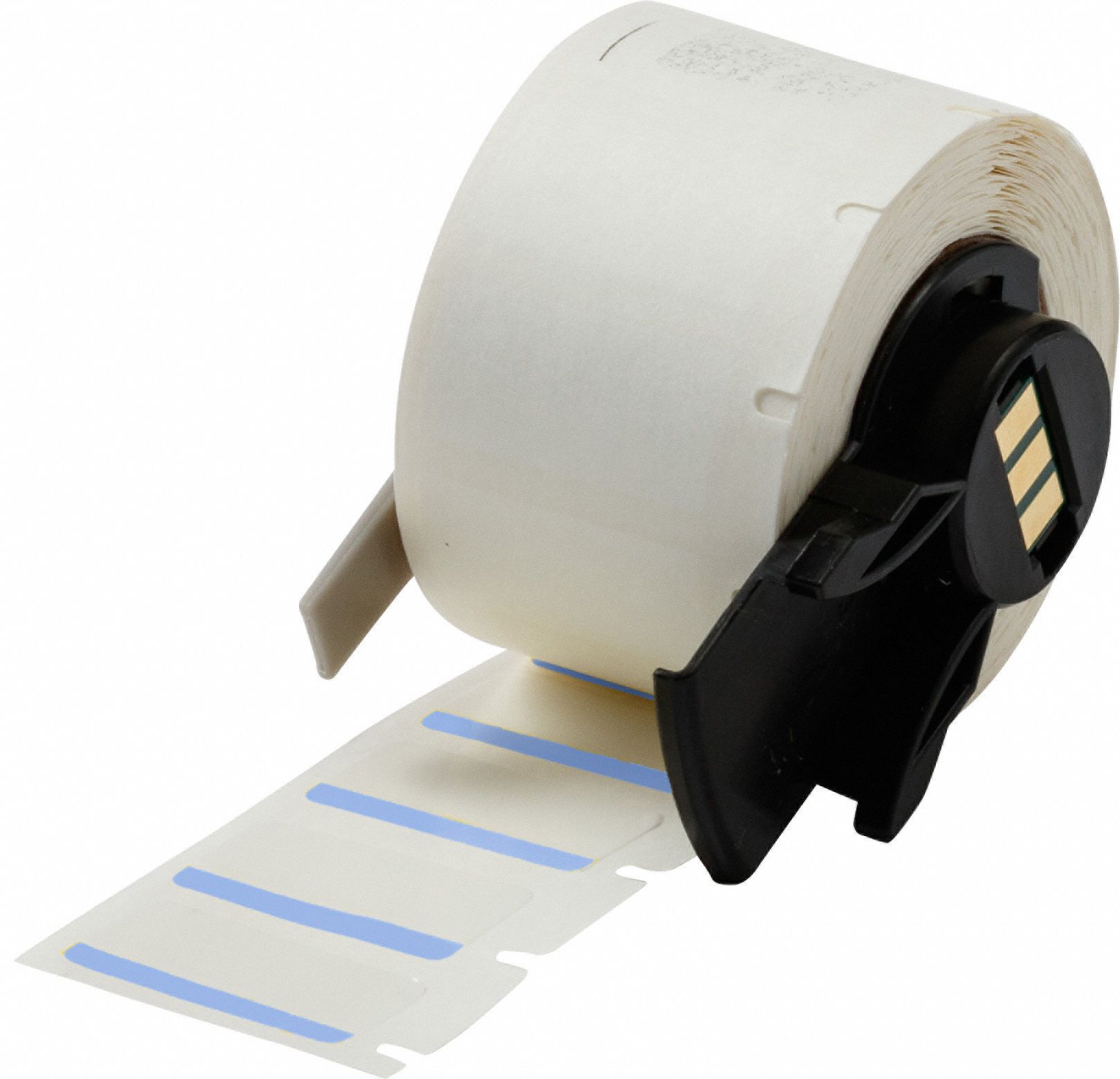 Pre-Cut Label Stock Roll: Rectangle, 1/2 in x 1/2 in, 1/2 in x 1/2 in, Cryogenic Polyester