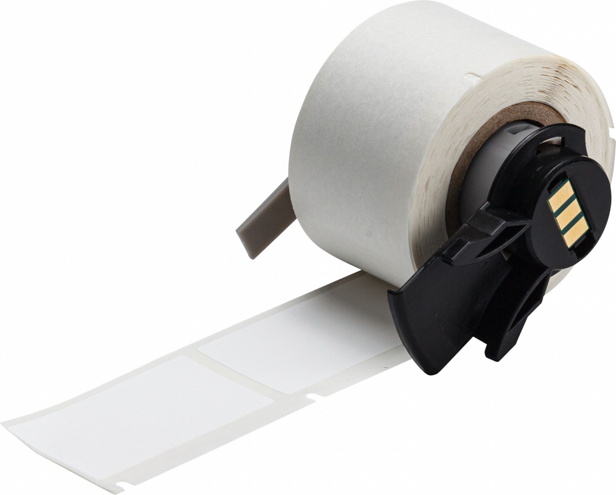 Pre-Cut Label Stock Roll: Rectangle, 1 3/4 in x 1 3/4 in, 1 3/4 in x 1 3/4 in, Cryogenic Polyester