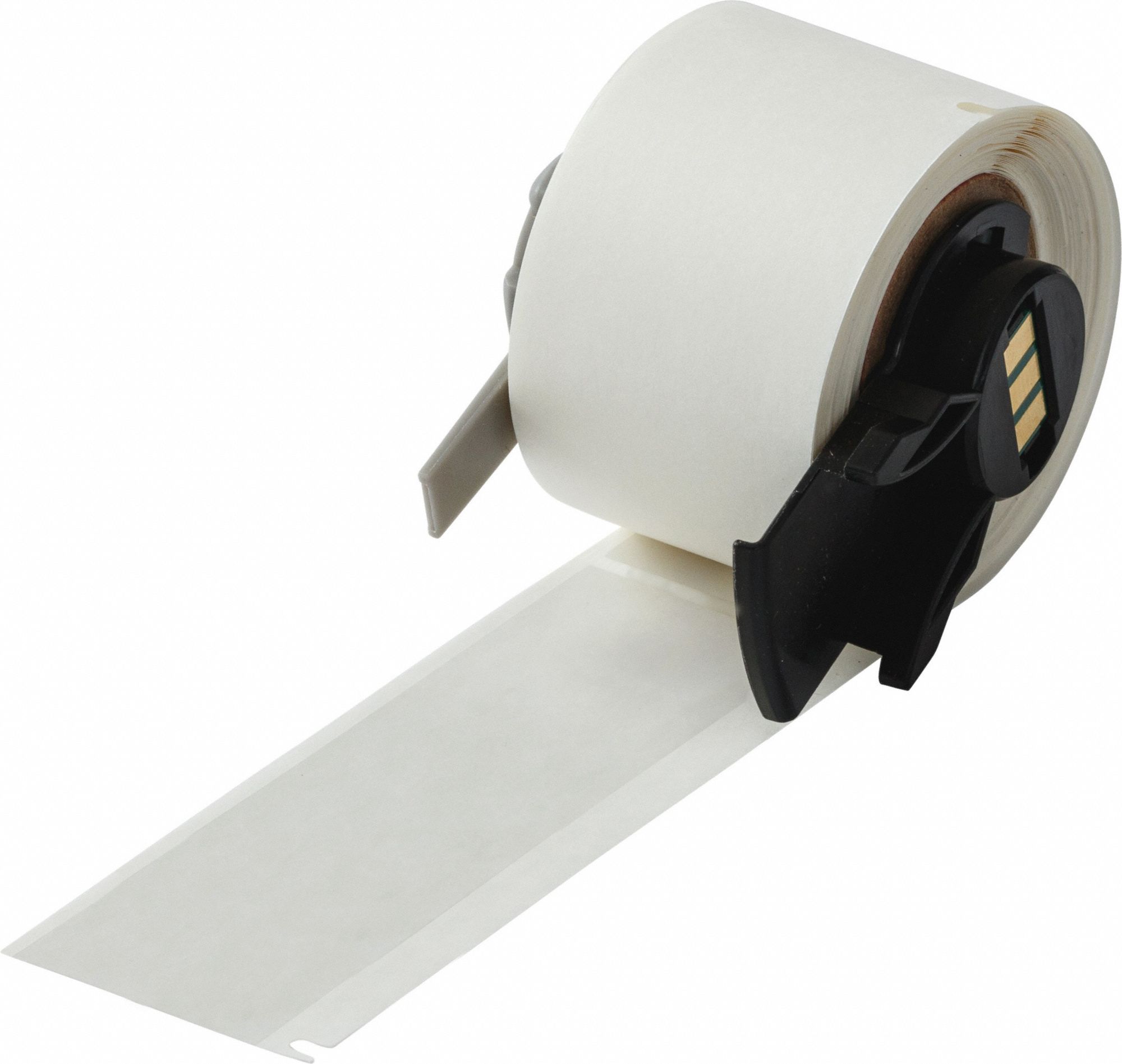 Pre-Cut Label Stock Roll: Rectangle, 3 in x 3 in, 3 in x 3 in, Autoclavable Polyester, Clear