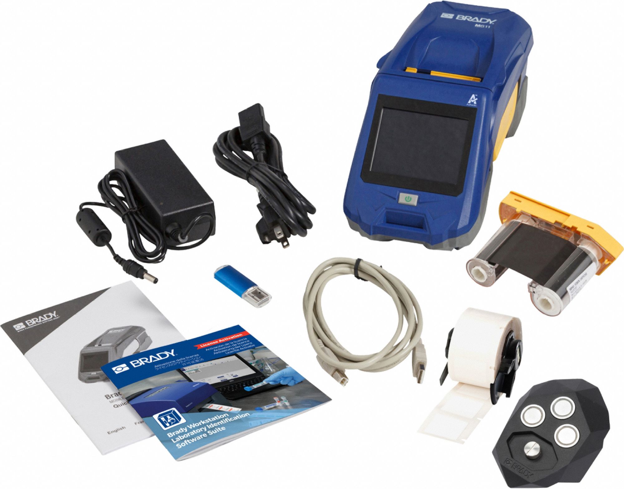 Portable Printer: Laboratory Identification, Bluetooth Connected, 2", 300 dpi Printhead Resolution