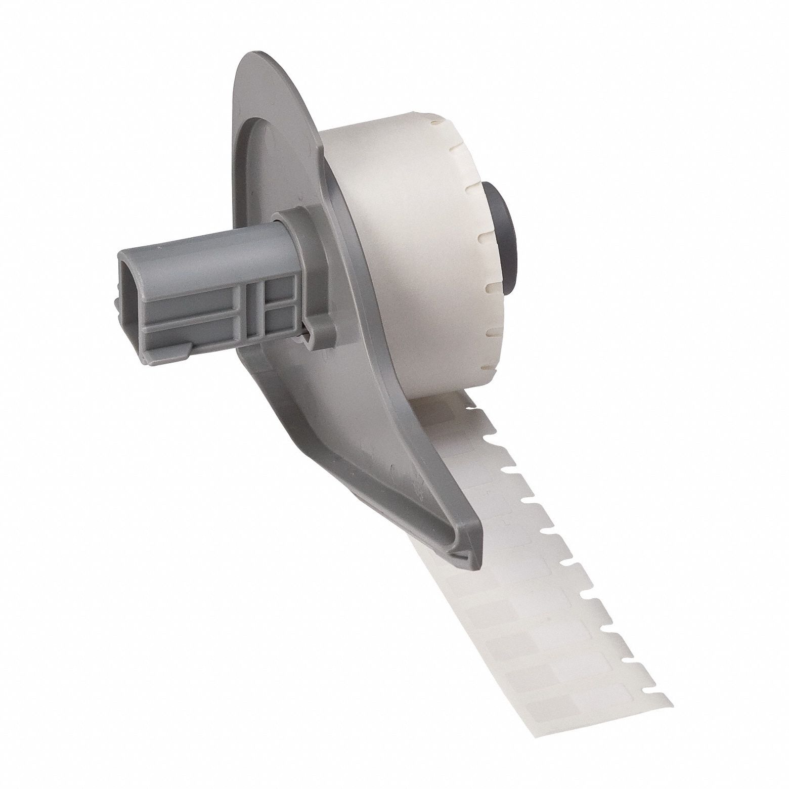 Wraparound Label: 3/4 in x 1/4 in, 1/4 in, Vinyl, White (Matte), For 16 AWG to 10 AWG Wire Gauge