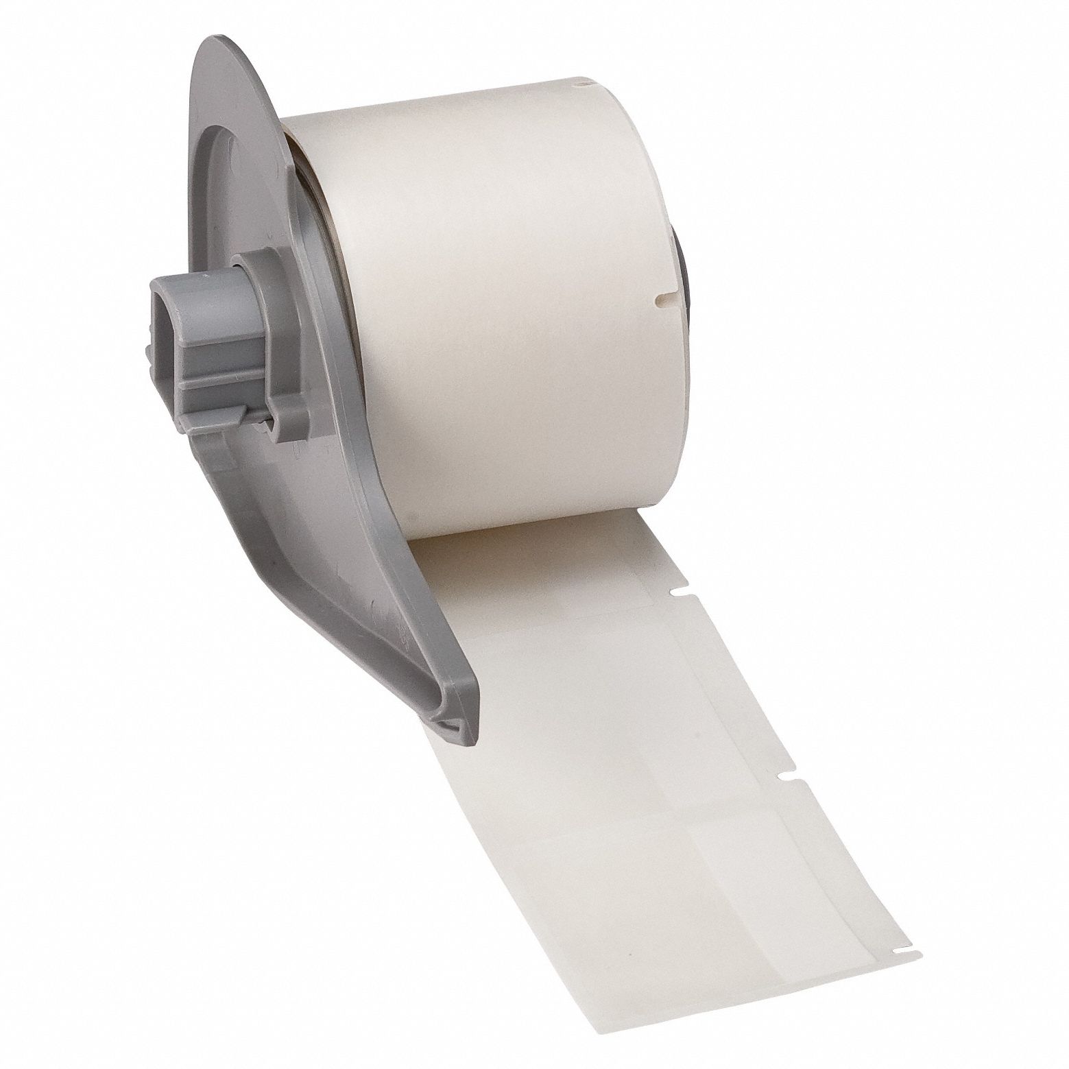 Wraparound Label: 1 1/2 in x 1 1/2 in, 1 1/2 in, Vinyl, White (Matte), 250 Labels Included