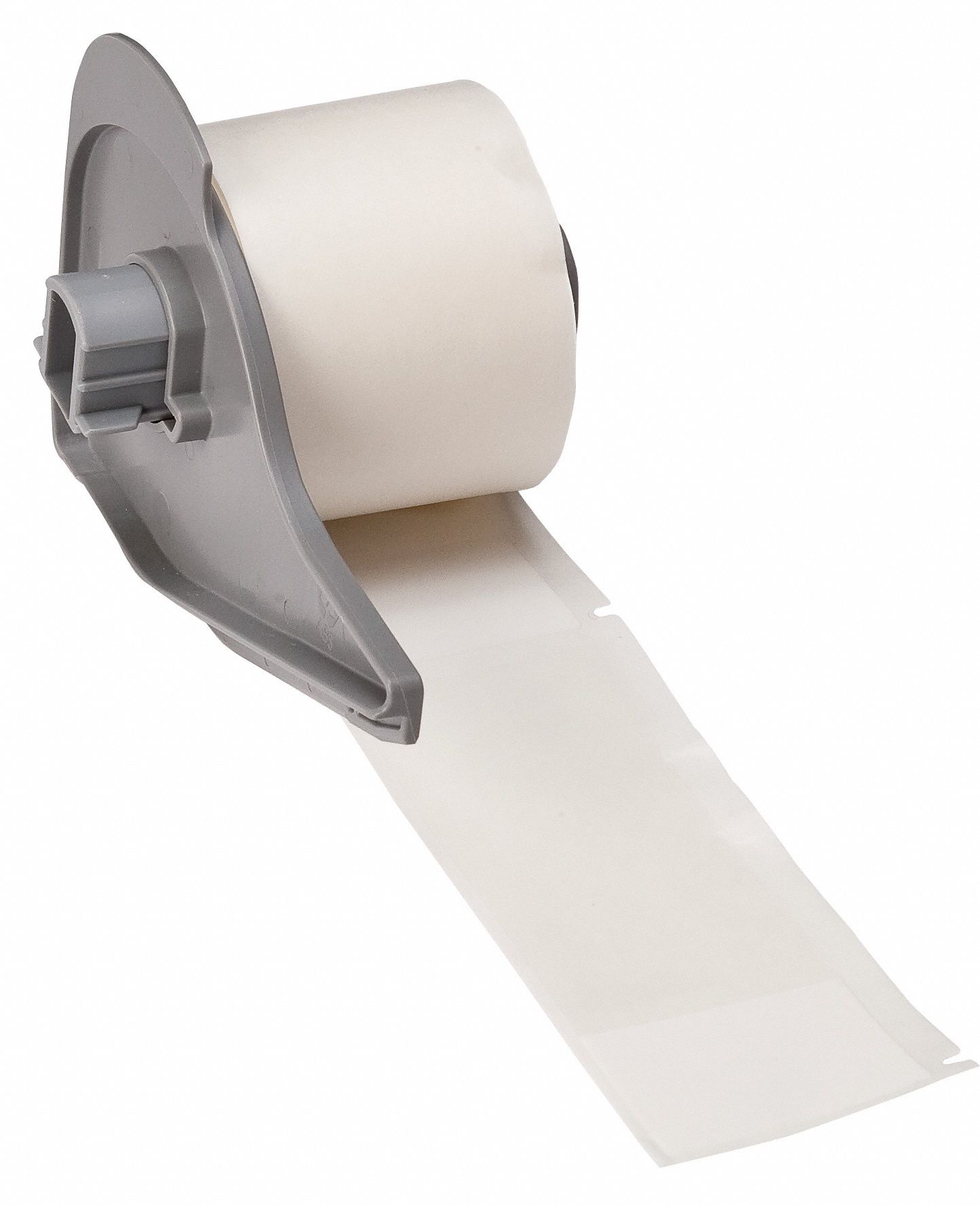 Wraparound Label: 4 in x 1 1/2 in, 1 1/2 in, Vinyl, White (Matte), For 1 AWG to 500 kcmil Wire Gauge