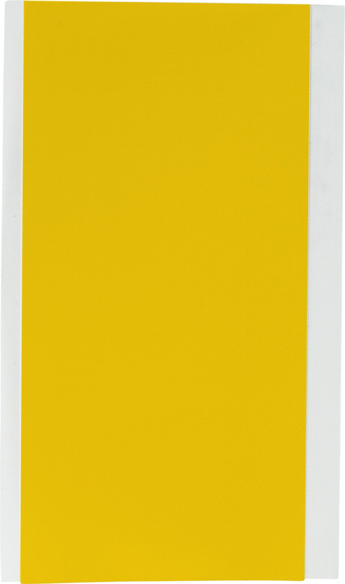 Continuous Label Stock: 2 in x 50 ft, Polyester, White (Gloss), Outdoor