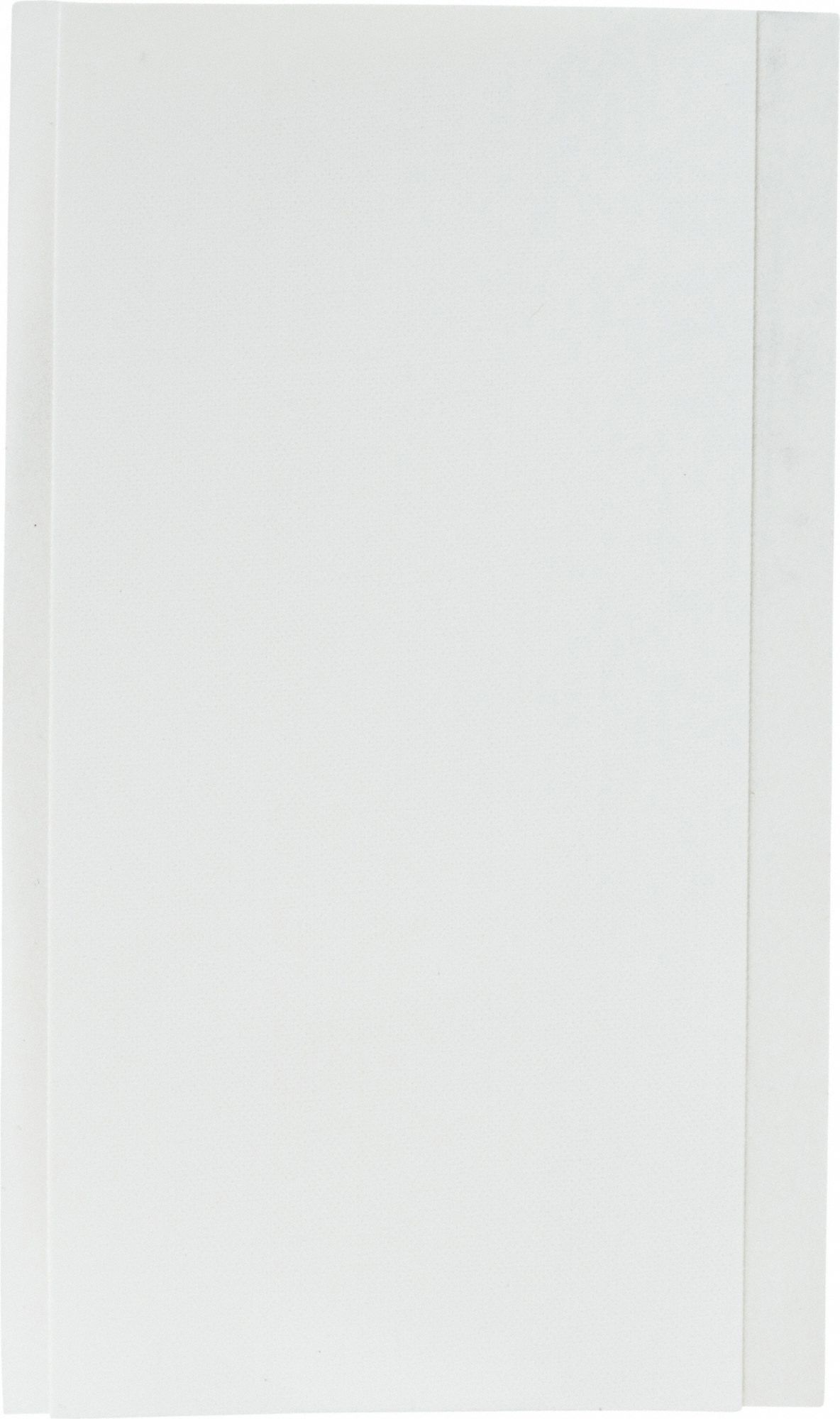 Continuous Label Stock: 1 in x 50 ft, Polyester, White (Gloss), Outdoor