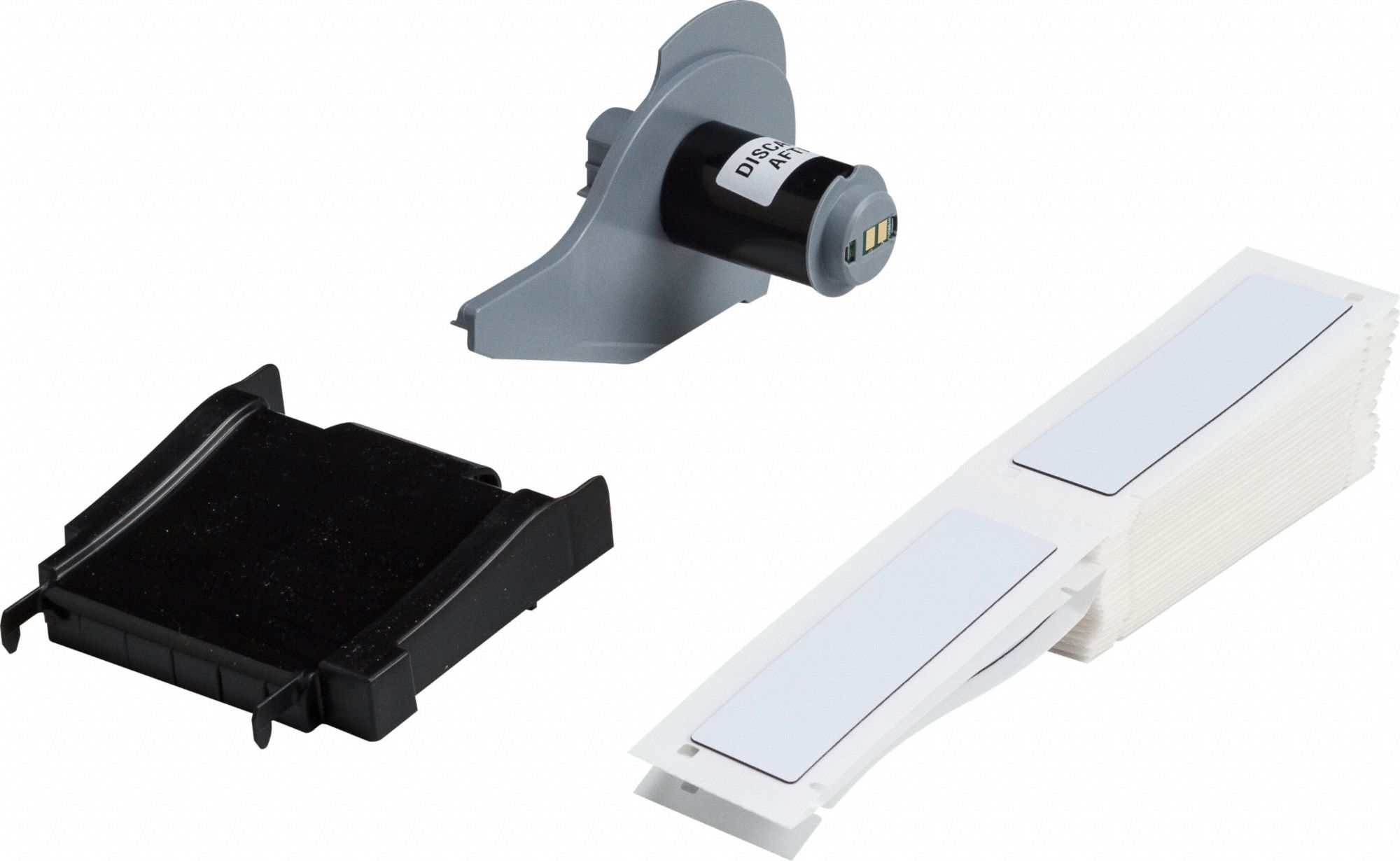 LABEL, NO PRECUT HOLE, 4 IN X 1 IN, POLYESTER, WHITE, GLOSS, 50 LABELS PER ROLL